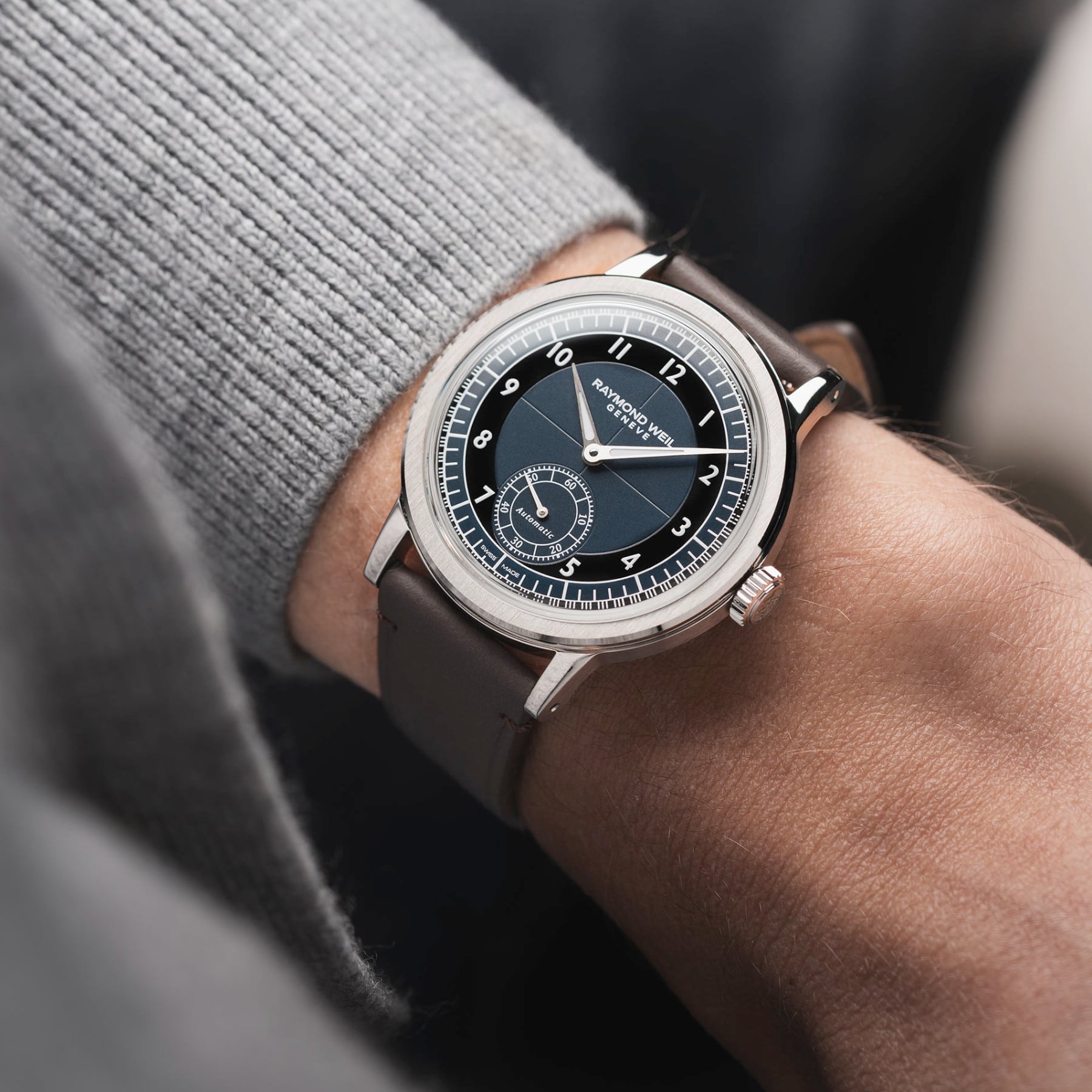 Raymond Weil Millesime Small Seconds Tuxedo Midnight Blue 2930-STC-05502