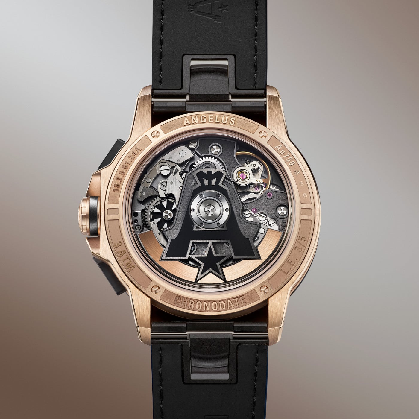 Angelus Chronodate Red Gold Moka 0CDZE.C01A.C1282B
