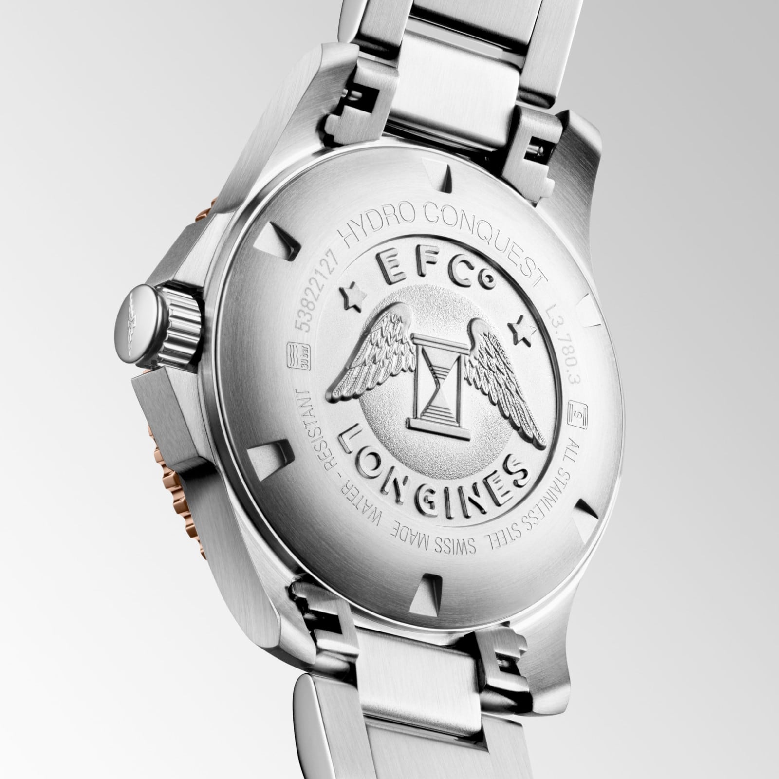 Longines Hydroconquest Sunray Grey Dial 39mm L3.780.3.78.6