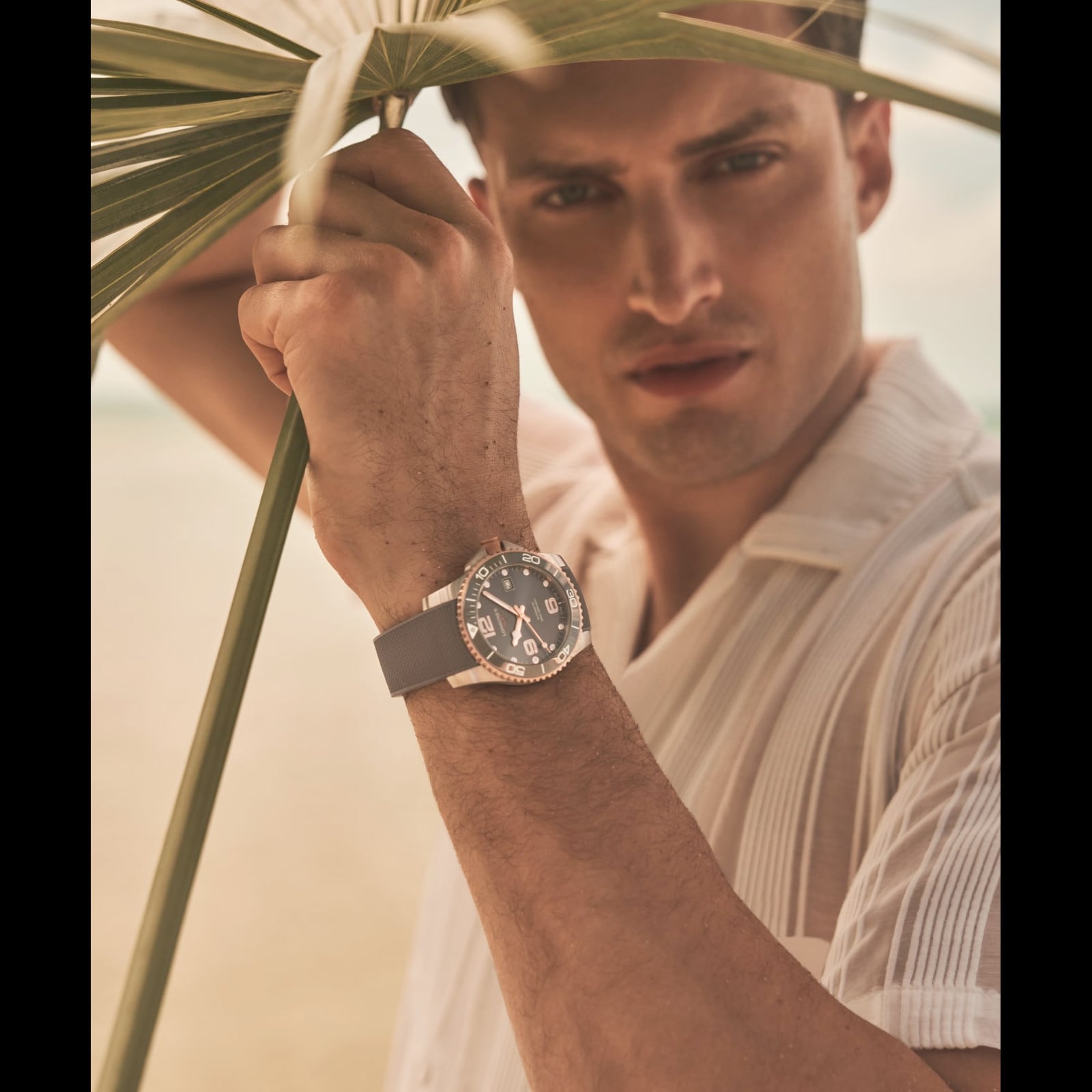 Longines Hydroconquest Sunray Grey Dial 41mm L3.781.3.78.9