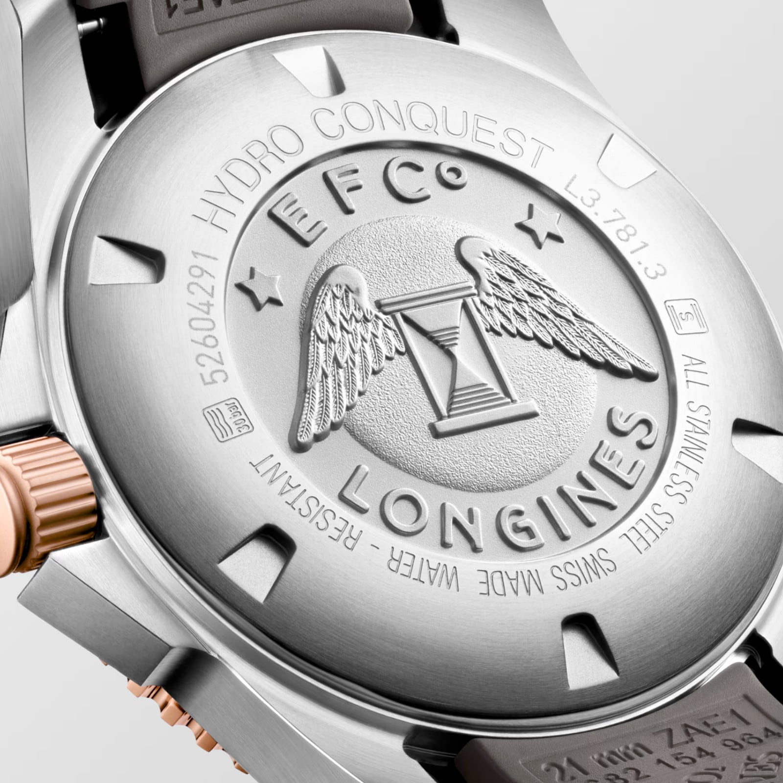 Longines Hydroconquest Sunray Grey Dial 41mm L3.781.3.78.9