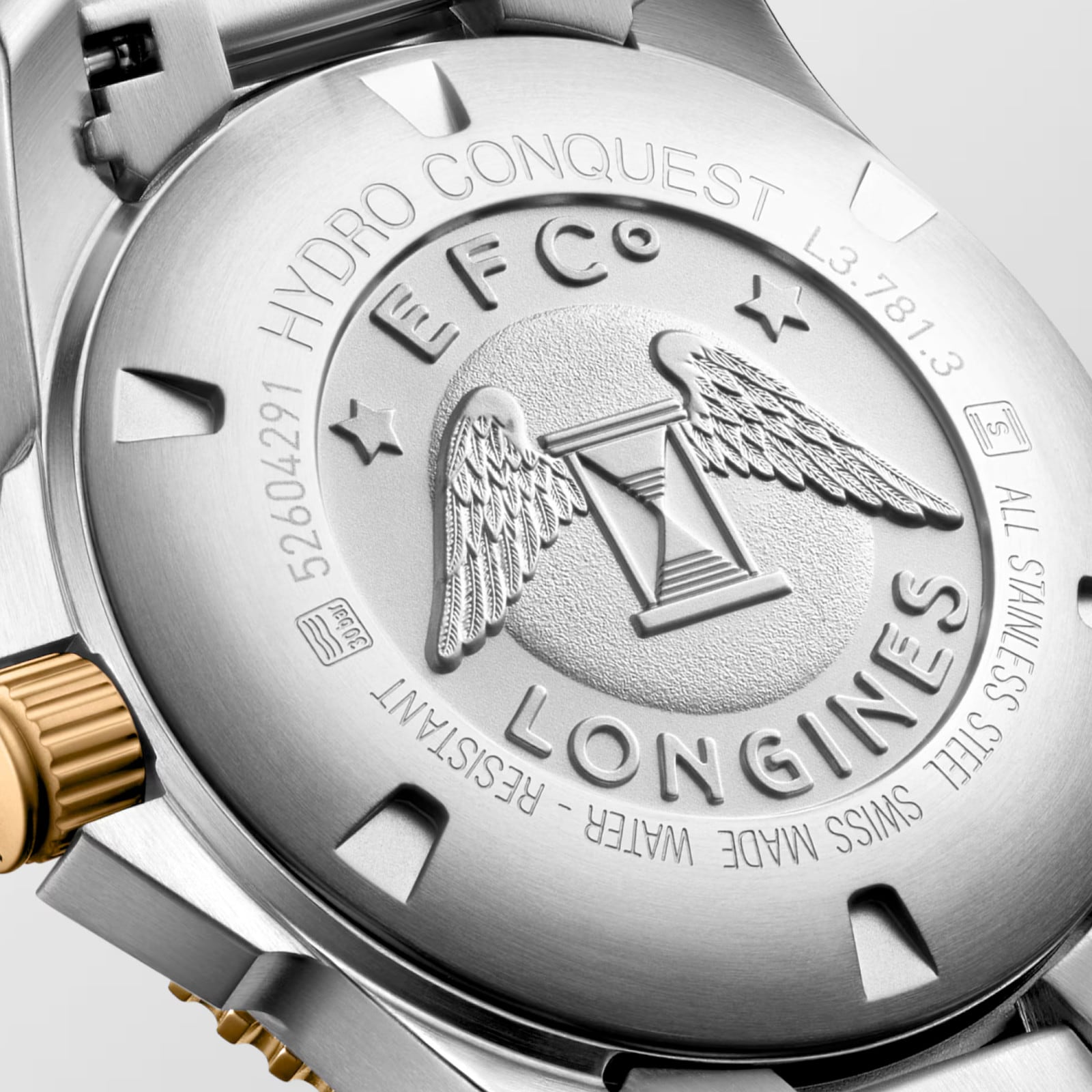 Longines Hydroconquest Sunray Black Dial 41mm L3.781.3.56.7