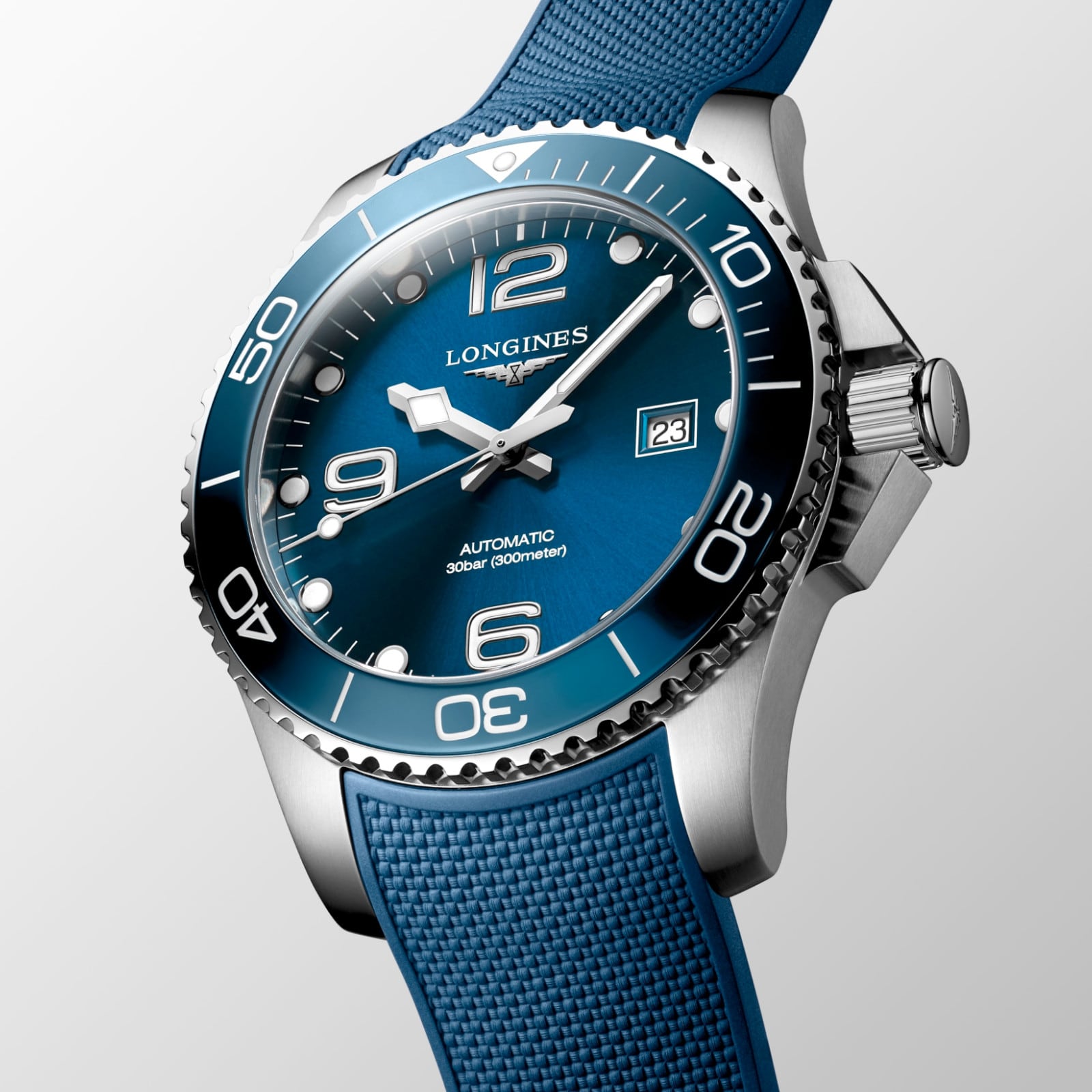 Longines Hydroconquest Sunray Blue Dial 43mm L3.782.4.96.9
