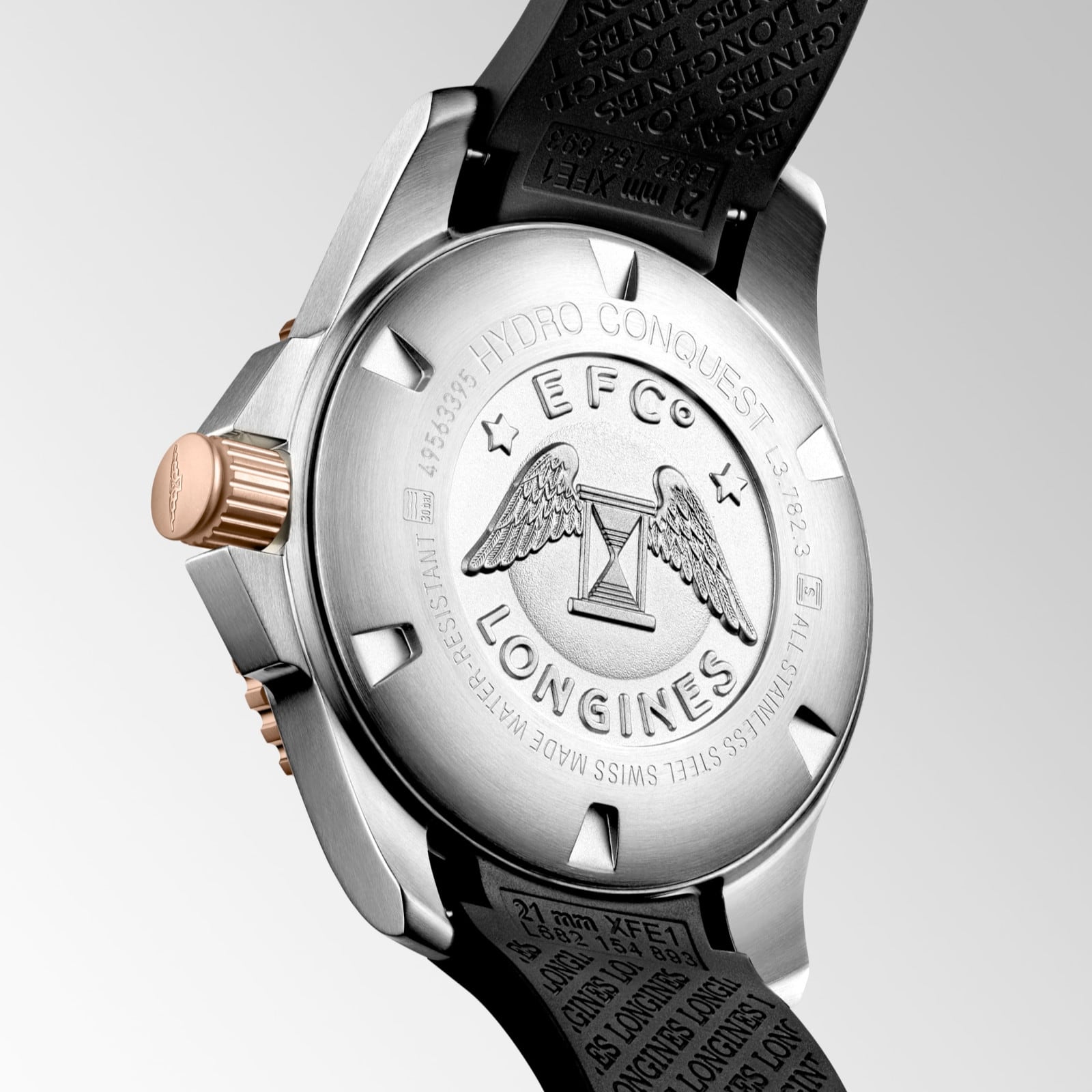 Longines Hydroconquest Sunray Black Dial 43mm L3.782.3.58.9