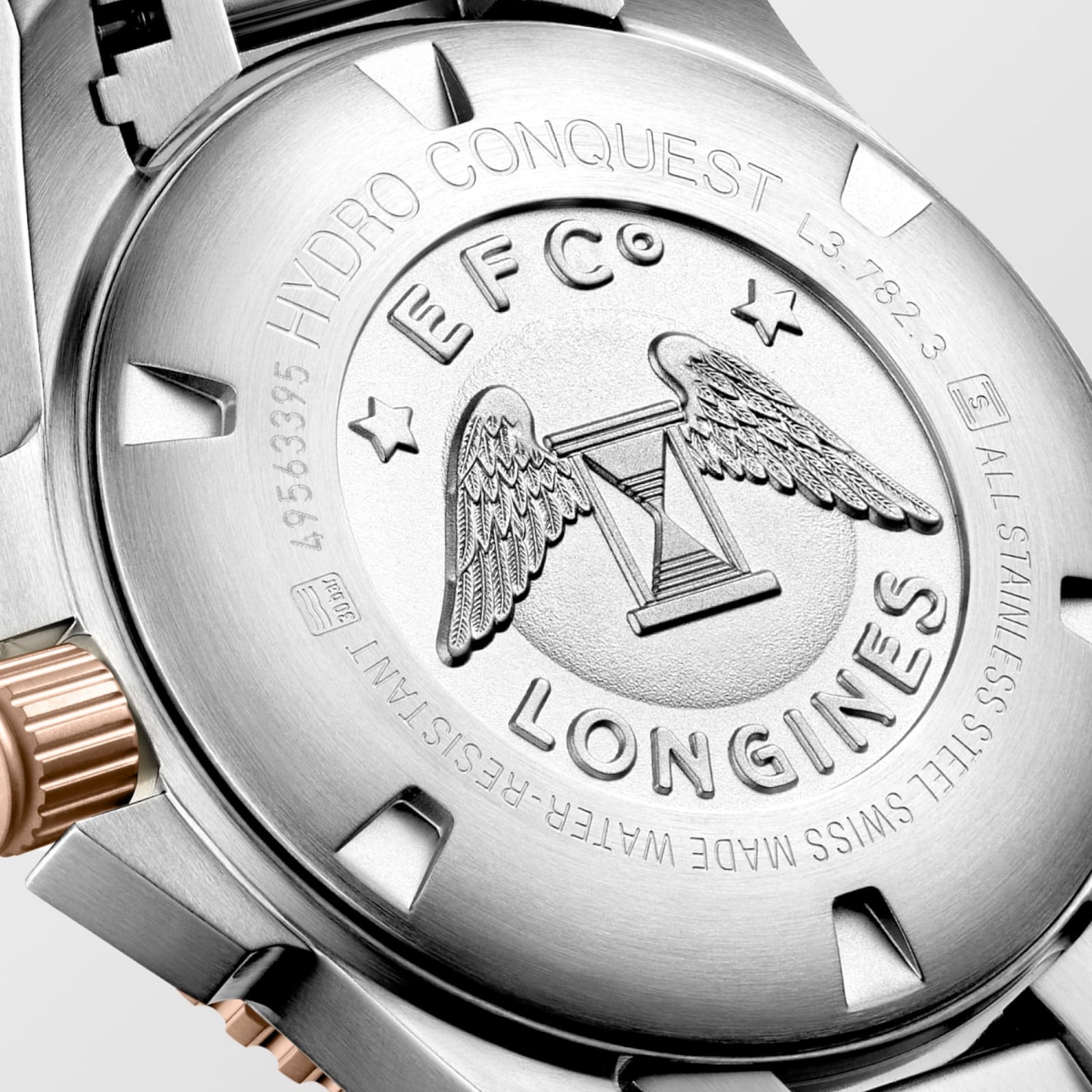 Longines Hydroconquest Sunray Grey Dial 43mm L3.782.3.78.7