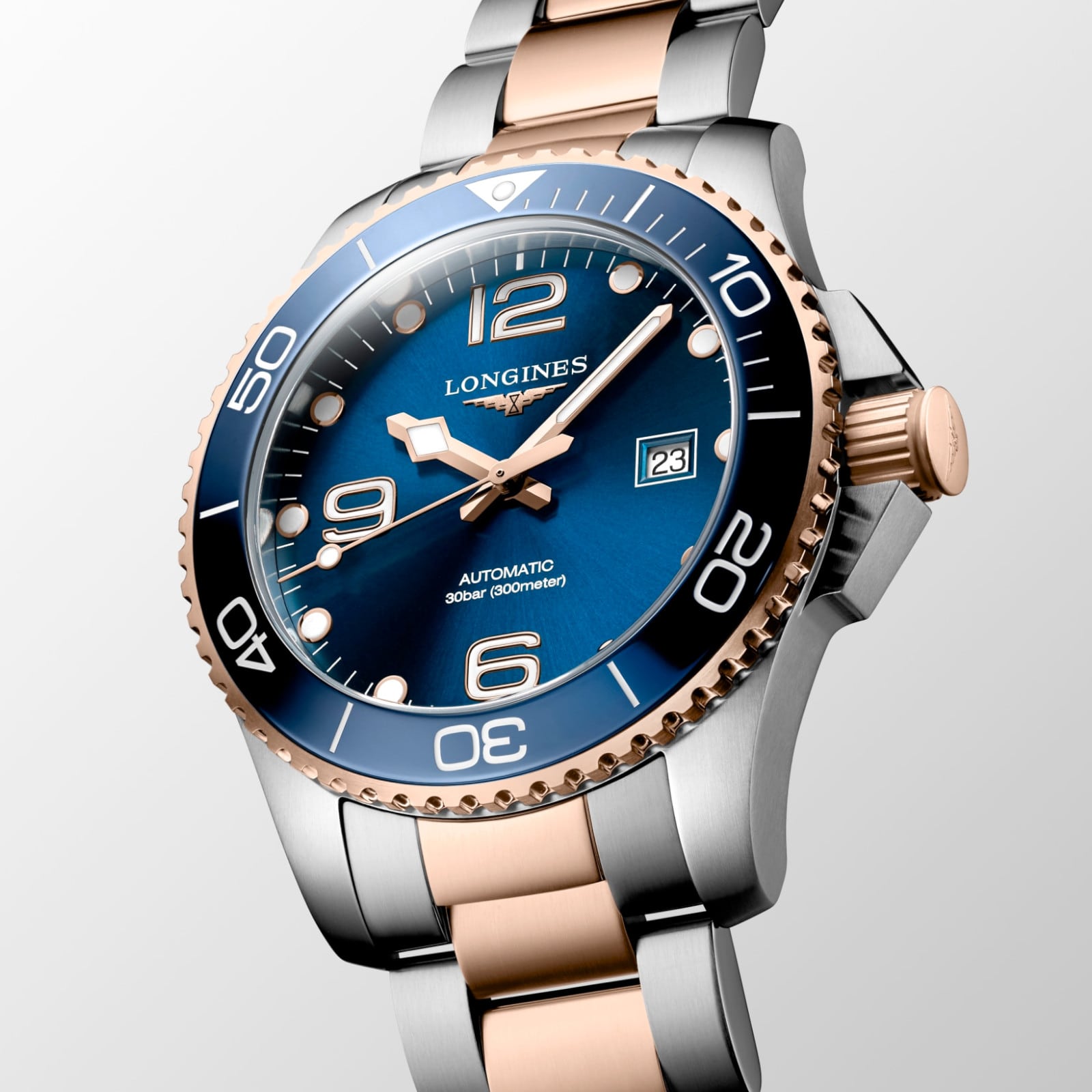 Longines Hydroconquest Sunray Blue Dial 43mm L3.782.3.98.7