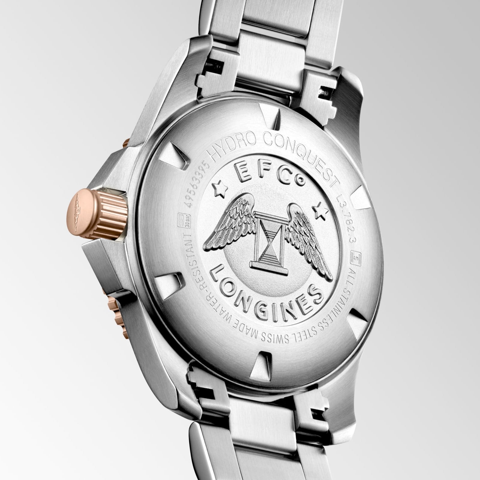 Longines Hydroconquest Sunray Grey Dial 43mm L3.782.3.78.7