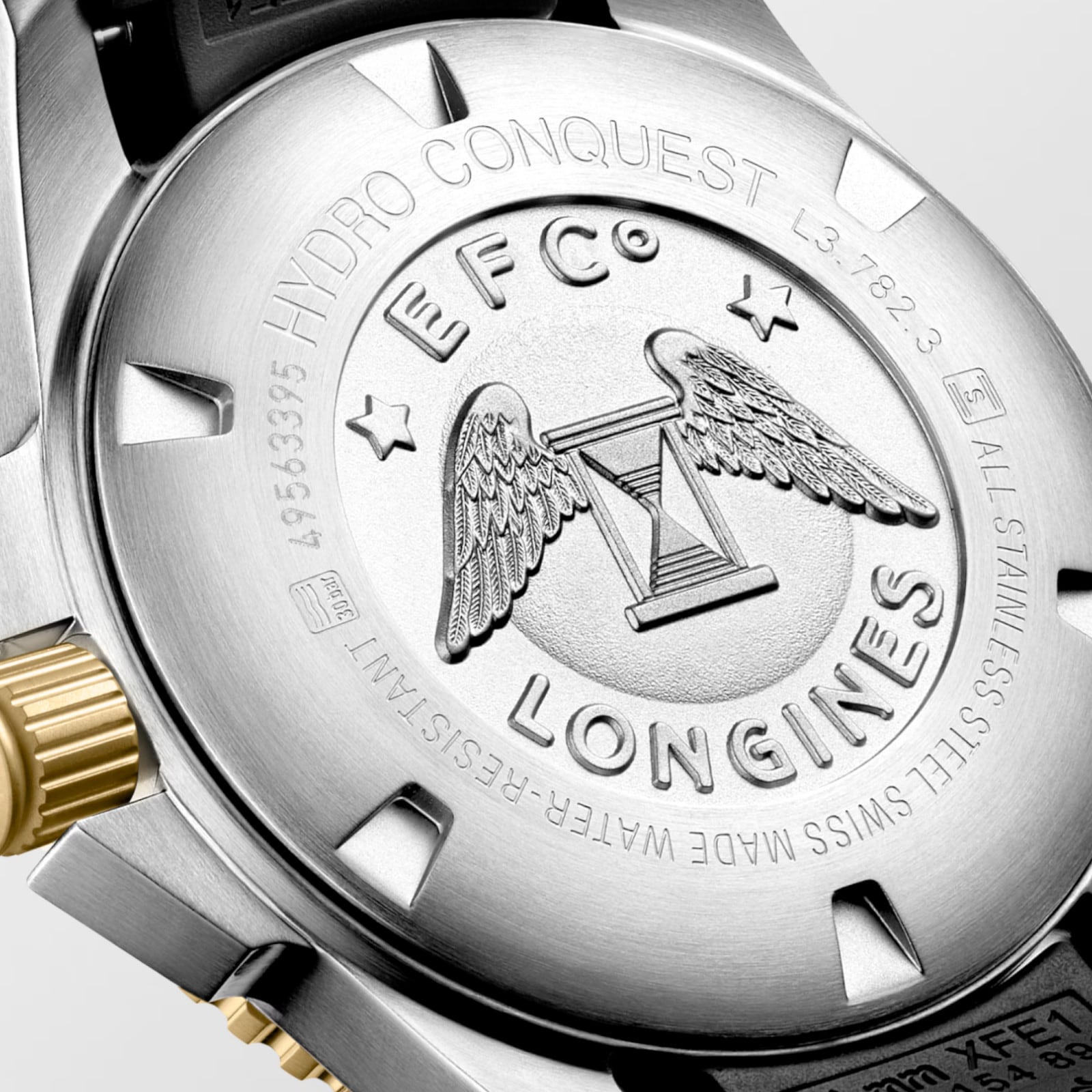 Longines Hydroconquest Sunray Black Dial 43mm L3.782.3.56.9