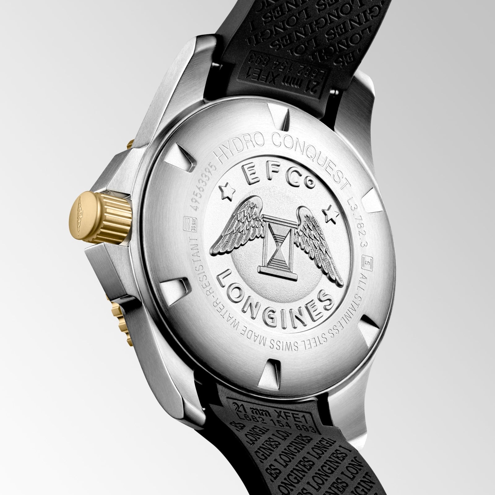 Longines Hydroconquest Sunray Black Dial 43mm L3.782.3.56.9
