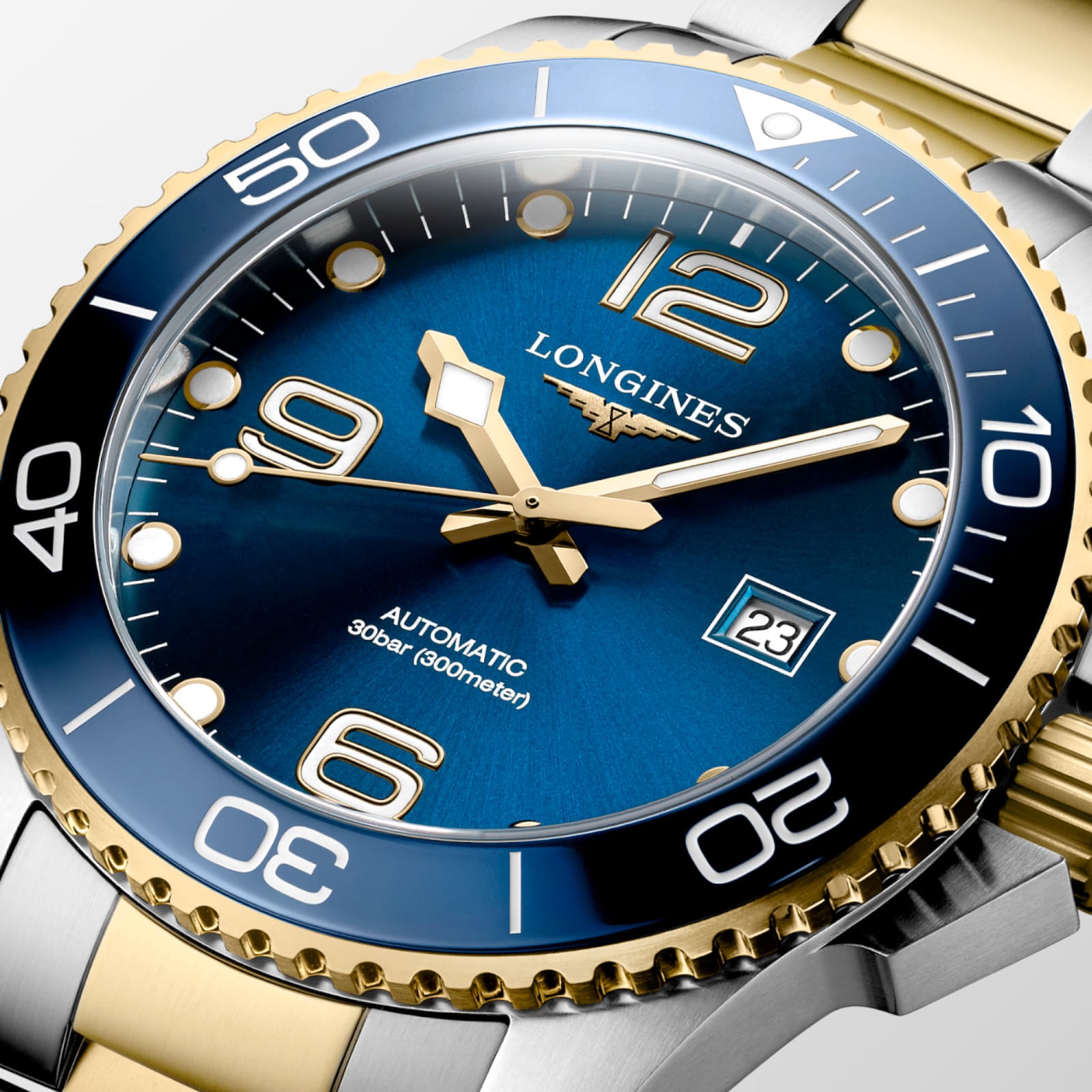 Longines Hydroconquest  L3.782.3.96.7 Sunray Blue Dial 43mm