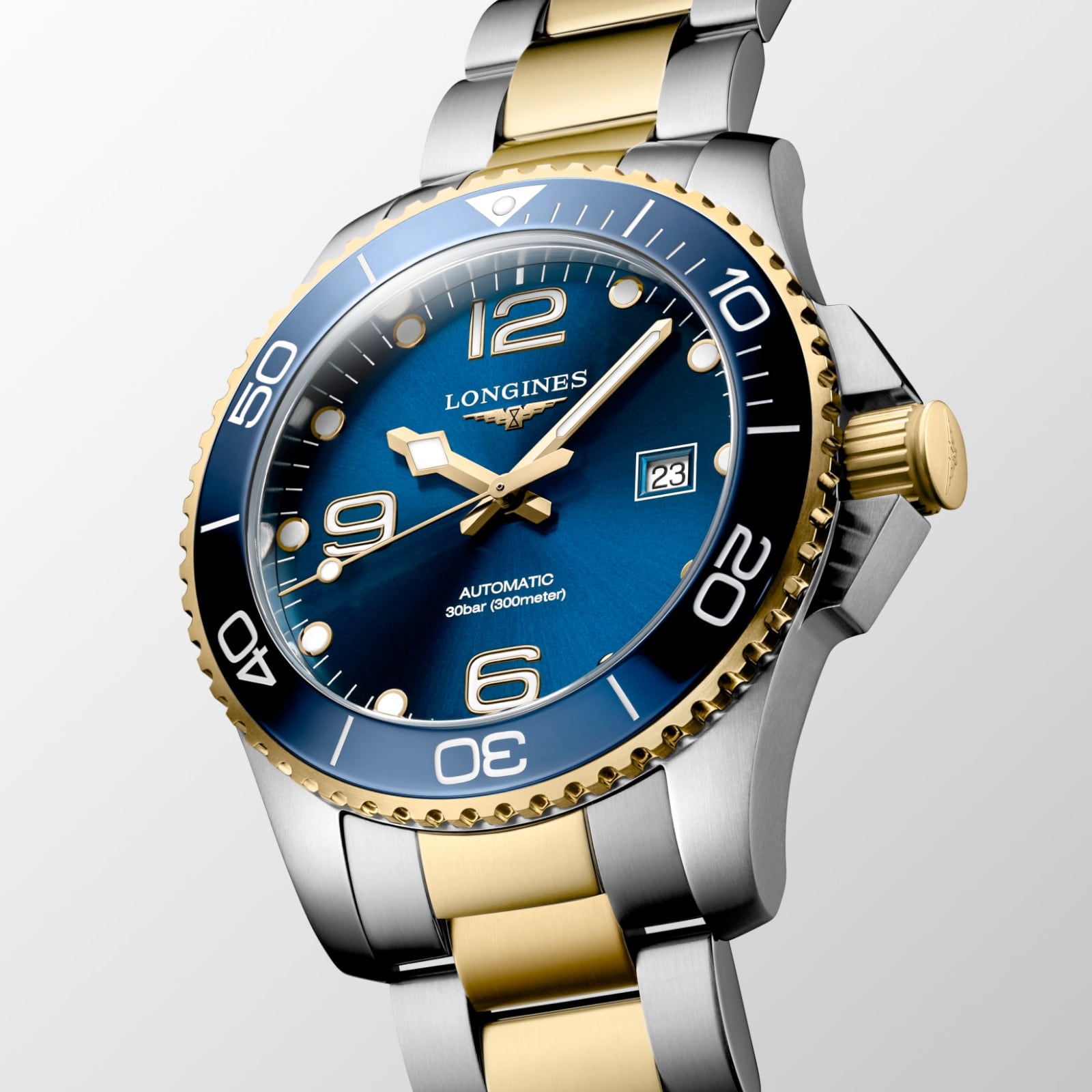 Longines Hydroconquest  L3.782.3.96.7 Sunray Blue Dial 43mm