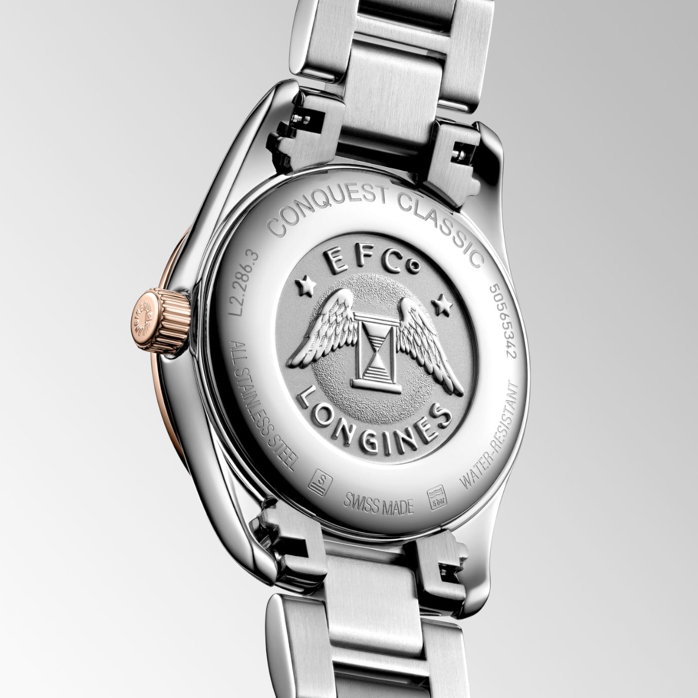 Longines Conquest Classic Quartz White Mother of Pearl Dial 29.50mm L2.286.3.87.7