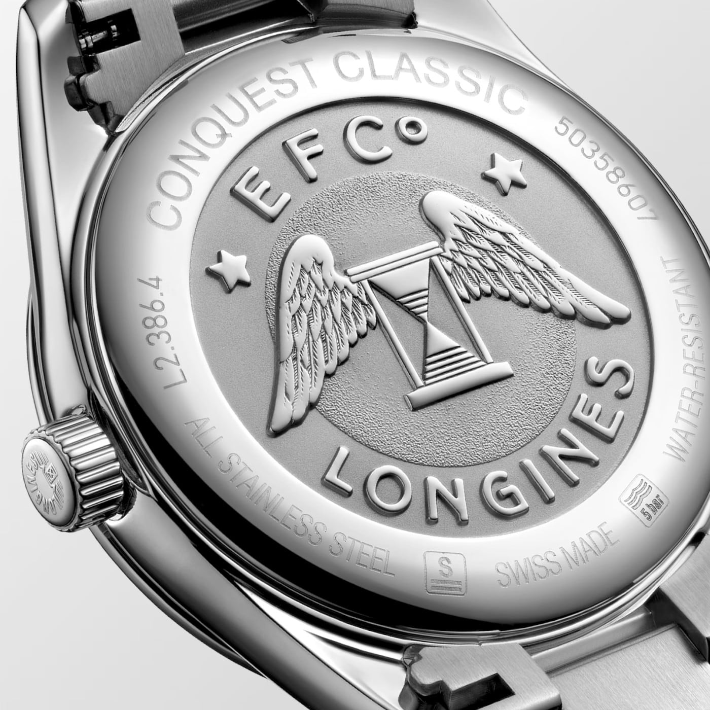 Longines Conquest Classic Blue Dial 34 mm L2.386.4.92.6