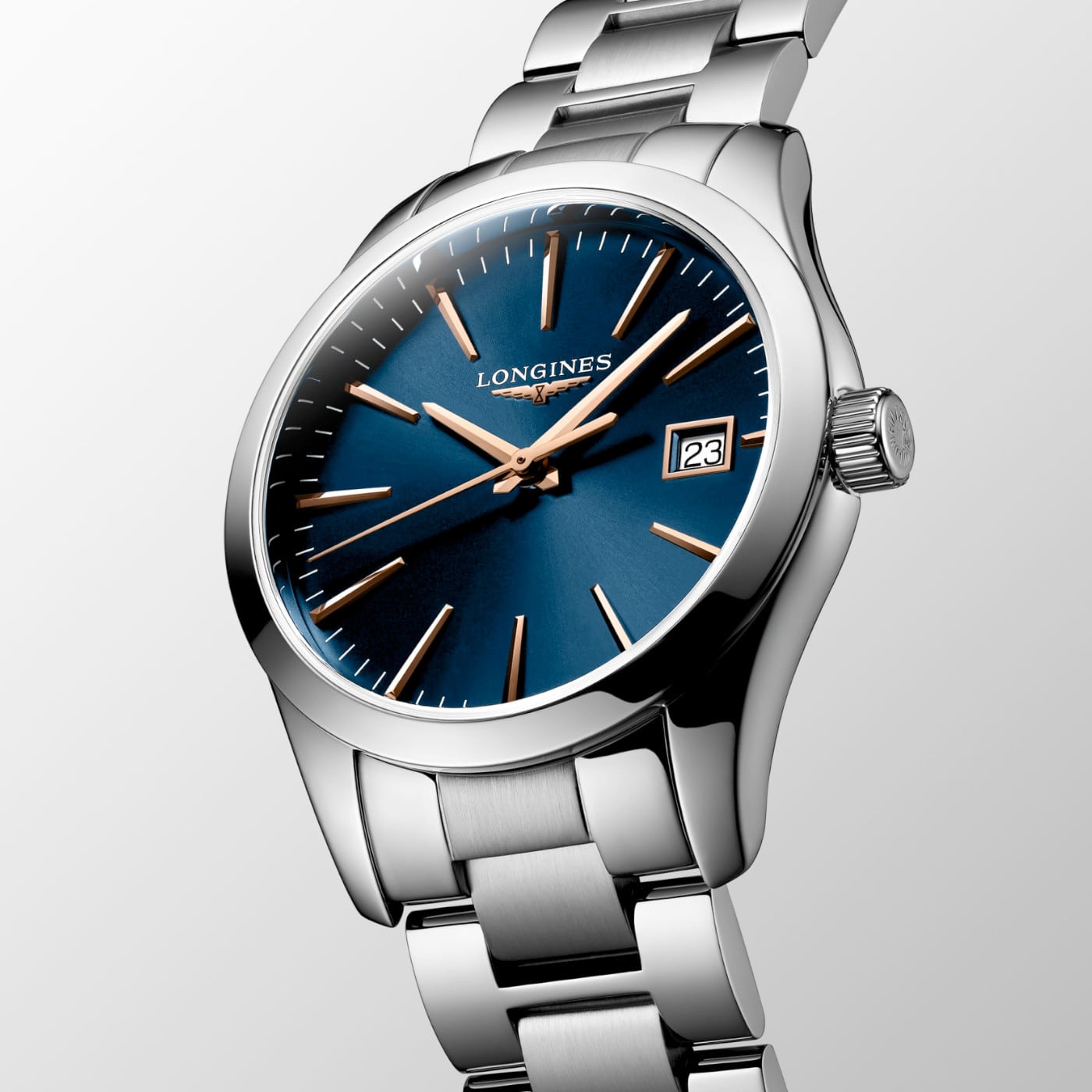 Longines Conquest Classic Blue Dial 34 mm L2.386.4.92.6