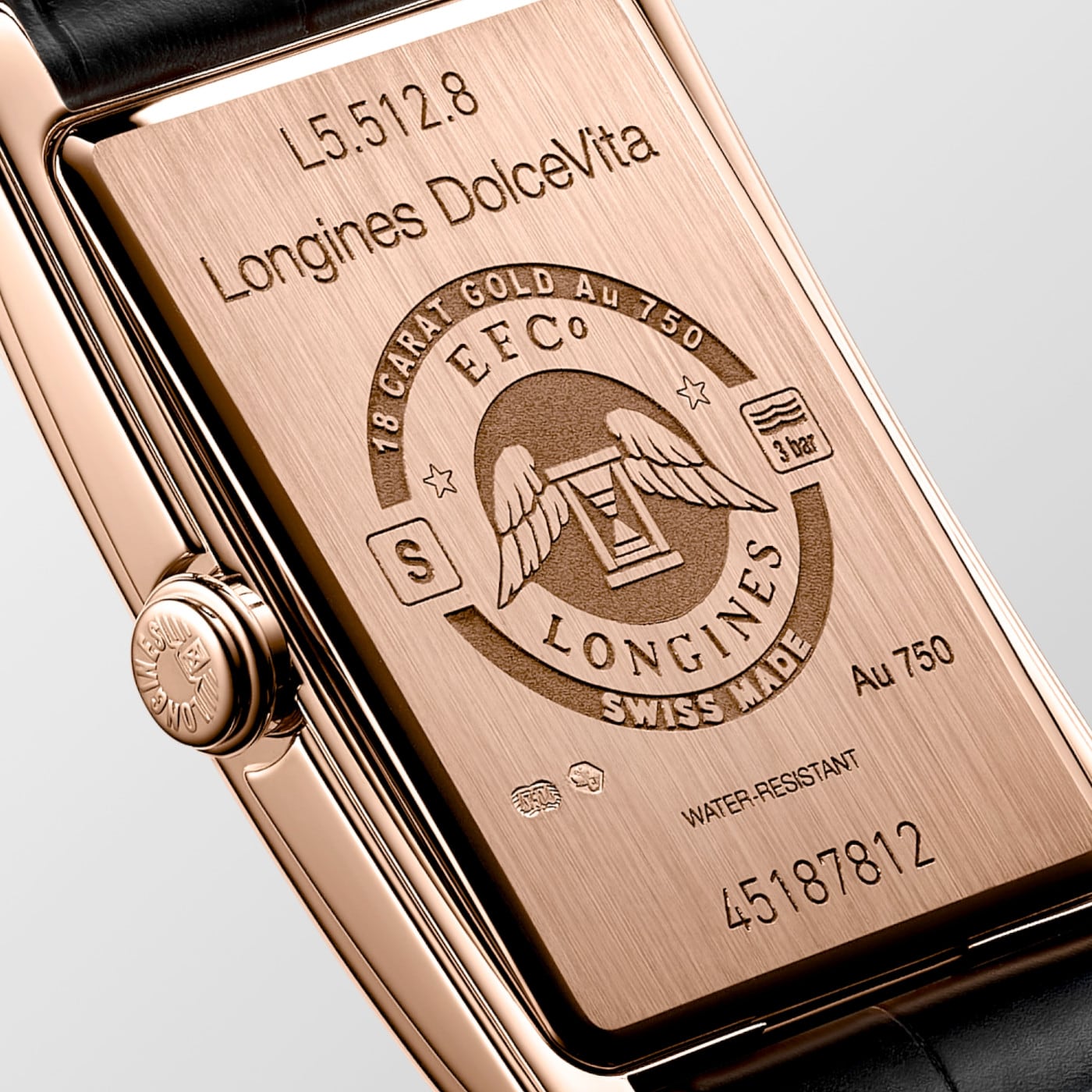 Longines DolceVita Rose Gold 23mm L5.512.8.71.0
