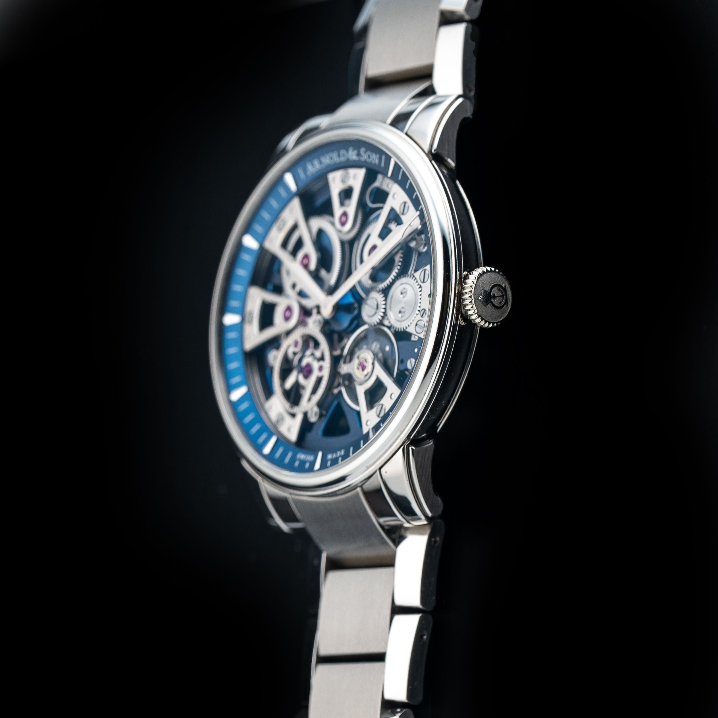 Arnold & Son Nebula 41.5mm on Bracelet 1NEAS.U02A.S134D