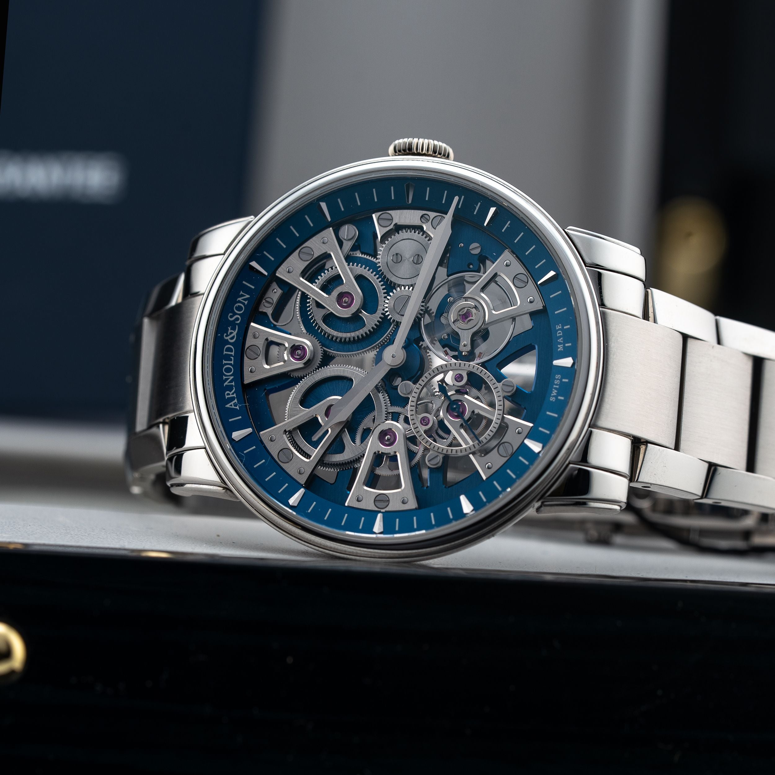 Arnold & Son Nebula 41.5mm on Bracelet 1NEAS.U02A.S134D