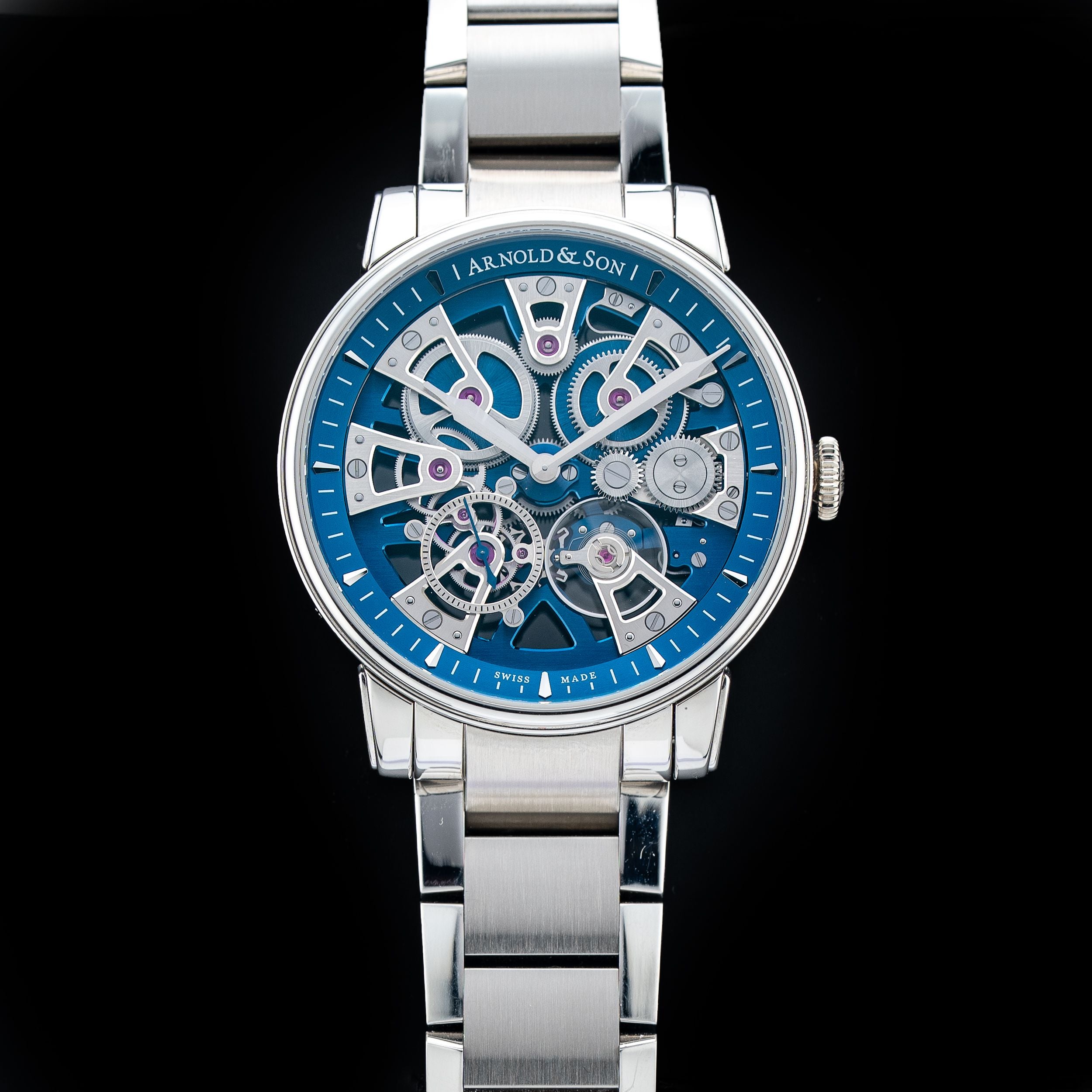 Arnold & Son Nebula 41.5mm on Bracelet 1NEAS.U02A.S134D