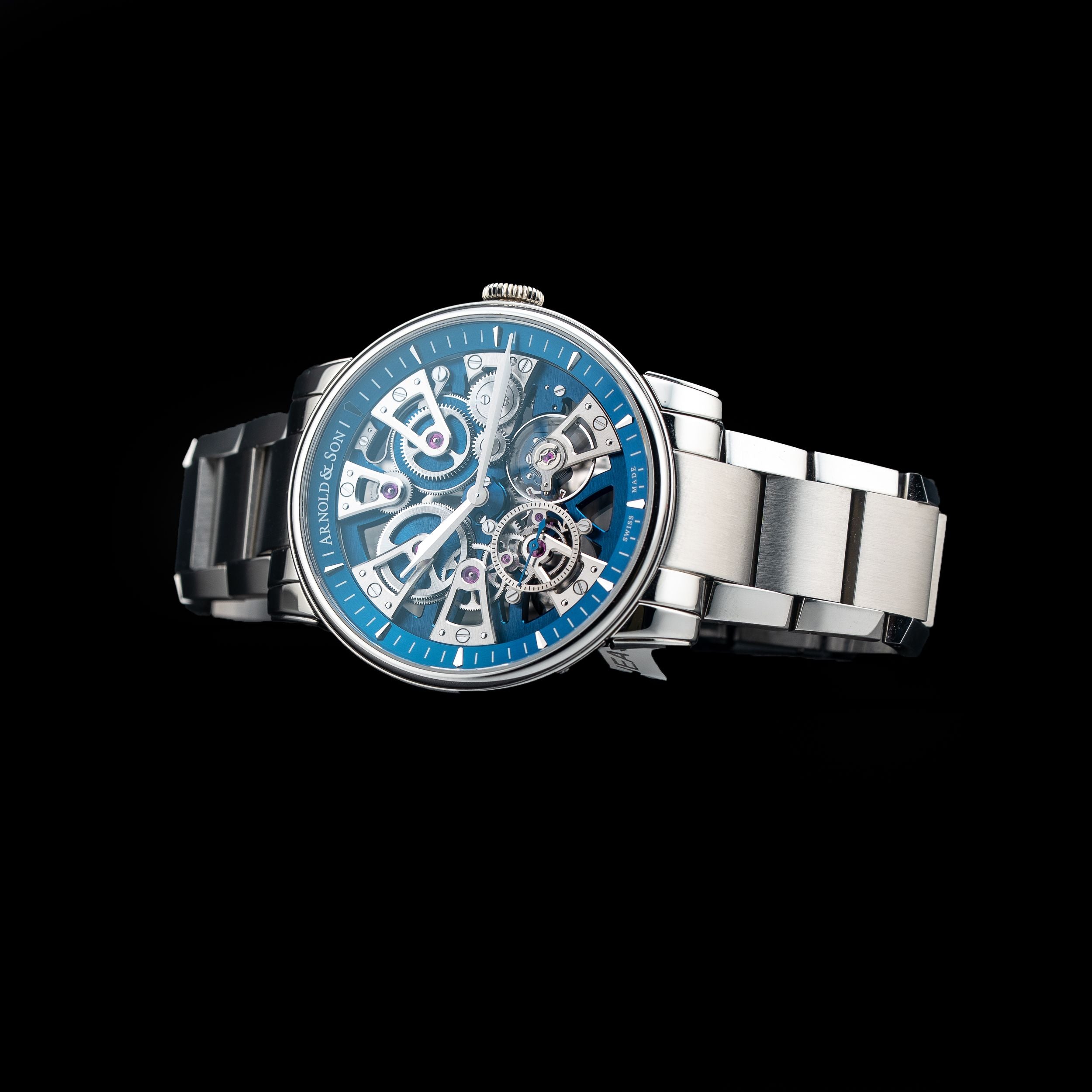 Arnold & Son Nebula 41.5mm on Bracelet 1NEAS.U02A.S134D