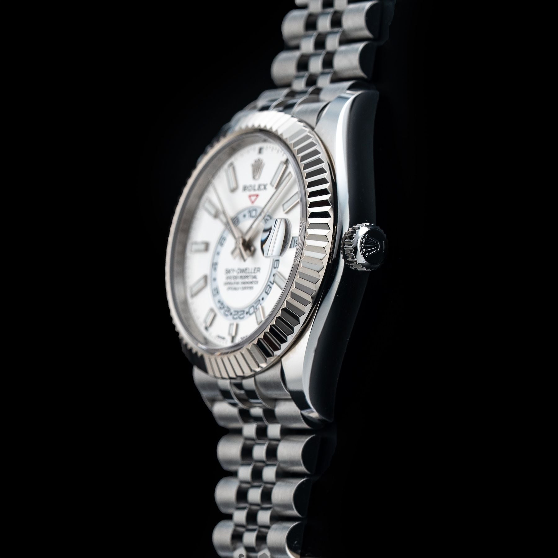 Rolex 326934 SkyDweller White Dial