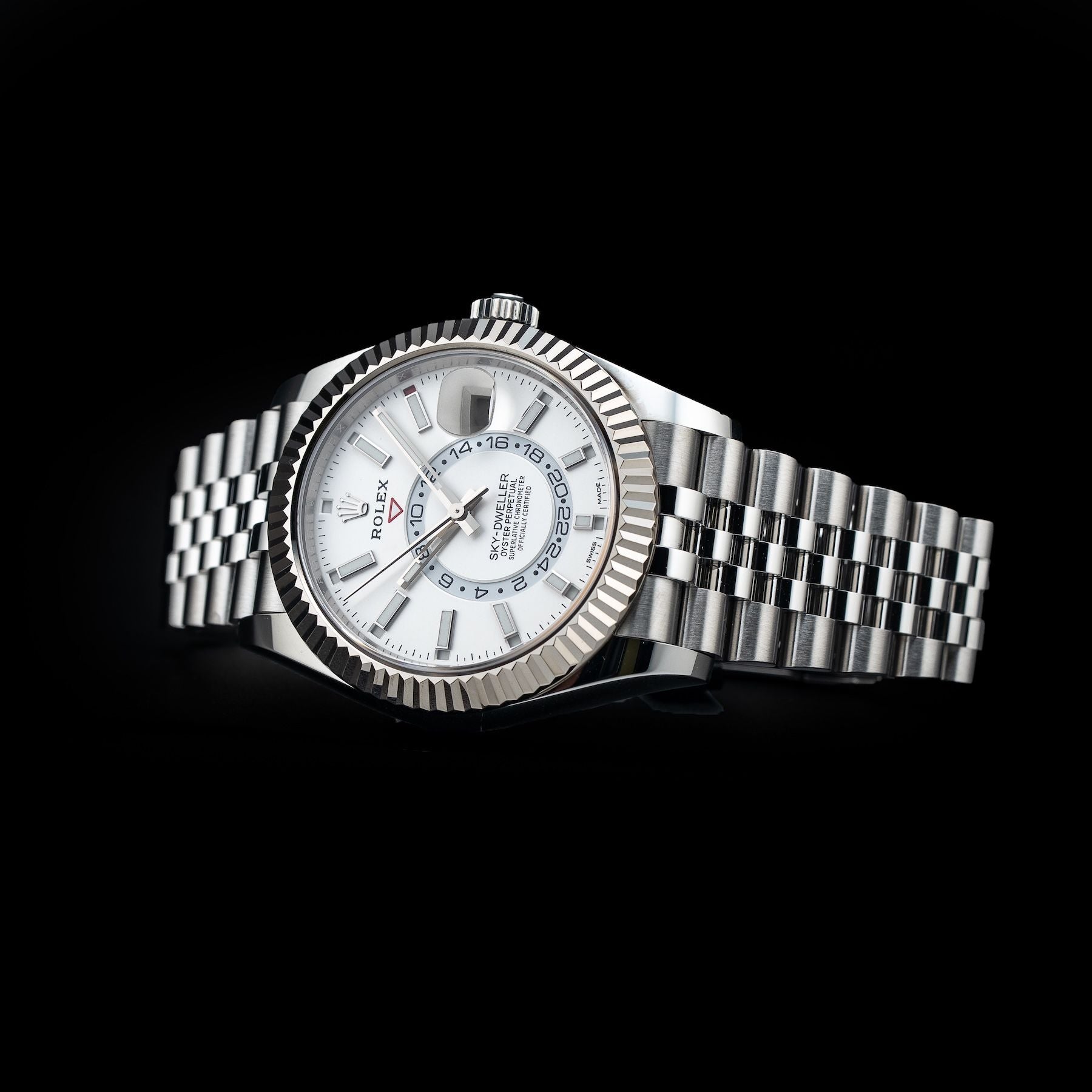 Rolex 326934 SkyDweller White Dial