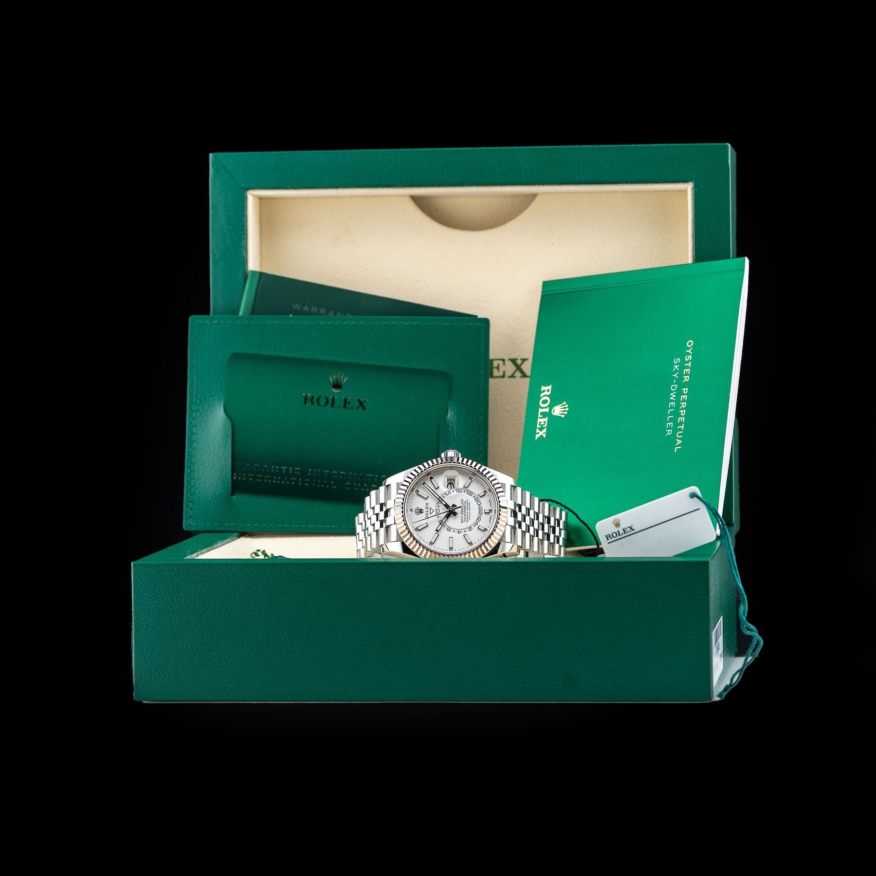 Rolex 326934 SkyDweller White Dial