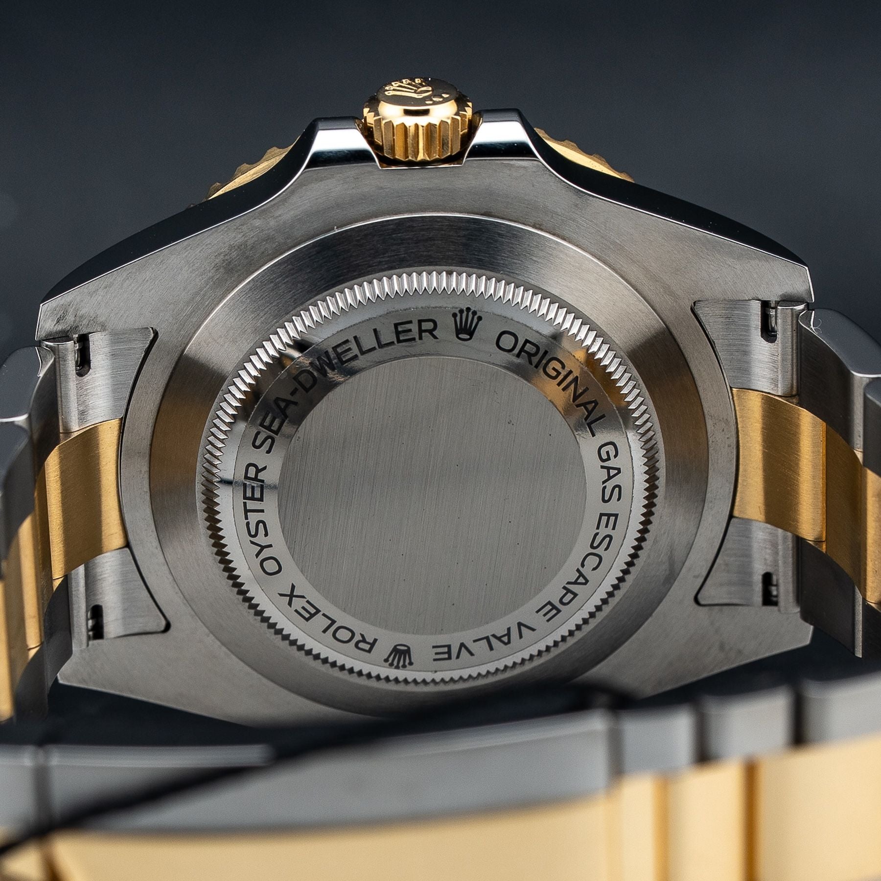 Rolex Sea-Dweller Black Dial 43mm Two Tone Oyster M126603-0001