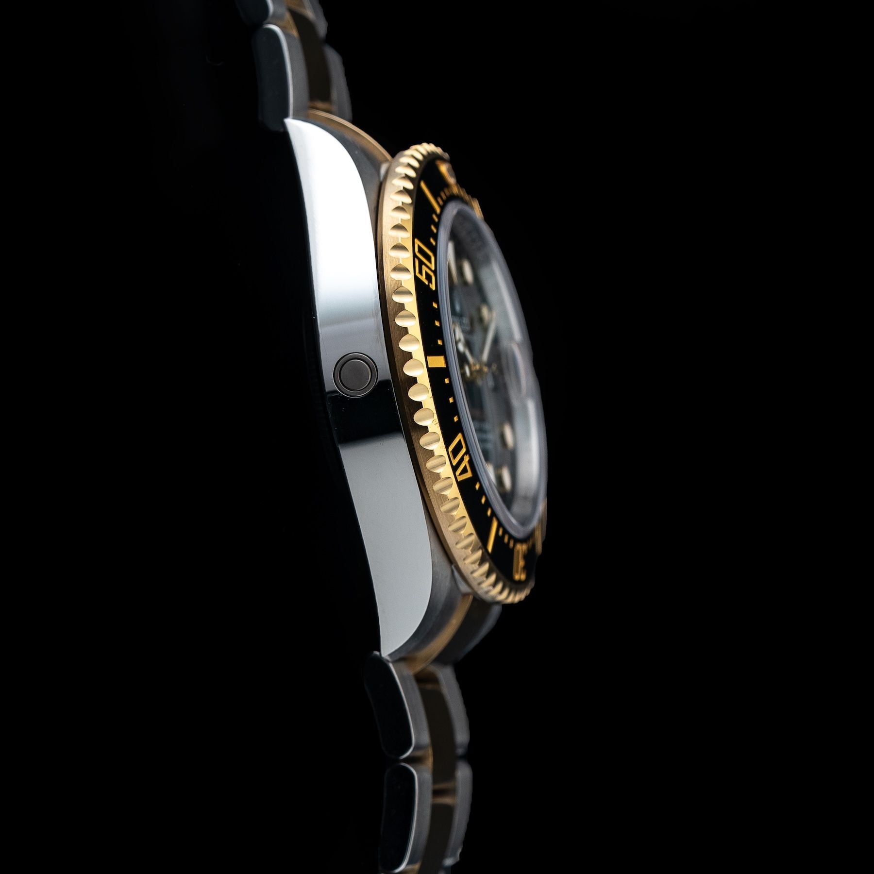 Rolex Sea-Dweller Black Dial 43mm Two Tone Oyster M126603-0001