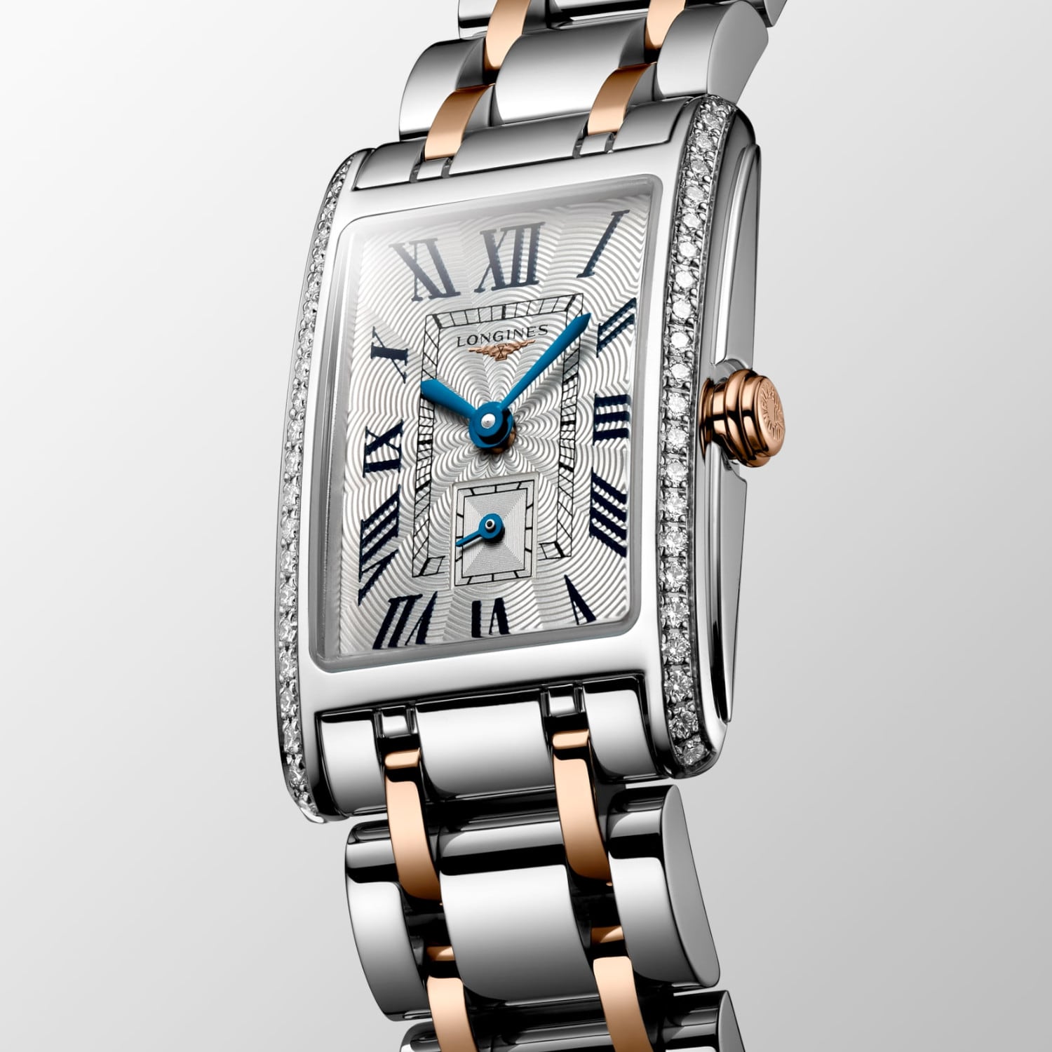 Longines DolceVita Stainless Steel Rose Gold 20mm L5.255.5.79.7