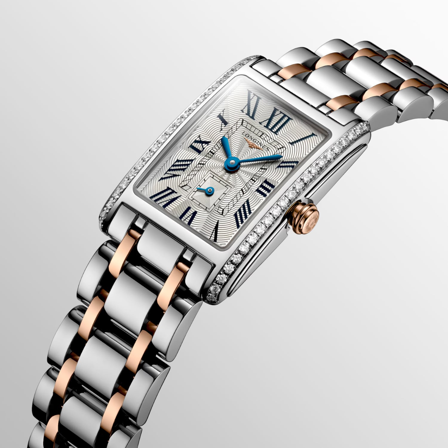 Longines DolceVita Stainless Steel Rose Gold 20mm L5.255.5.79.7