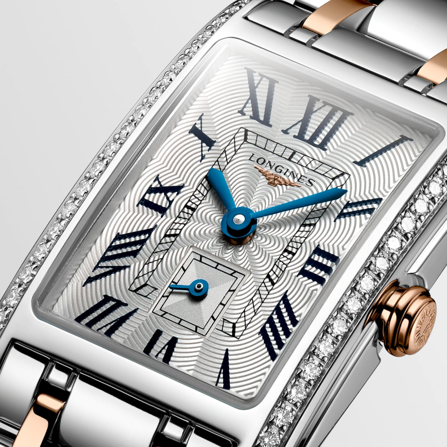 Longines DolceVita Stainless Steel Rose Gold 20mm L5.255.5.79.7