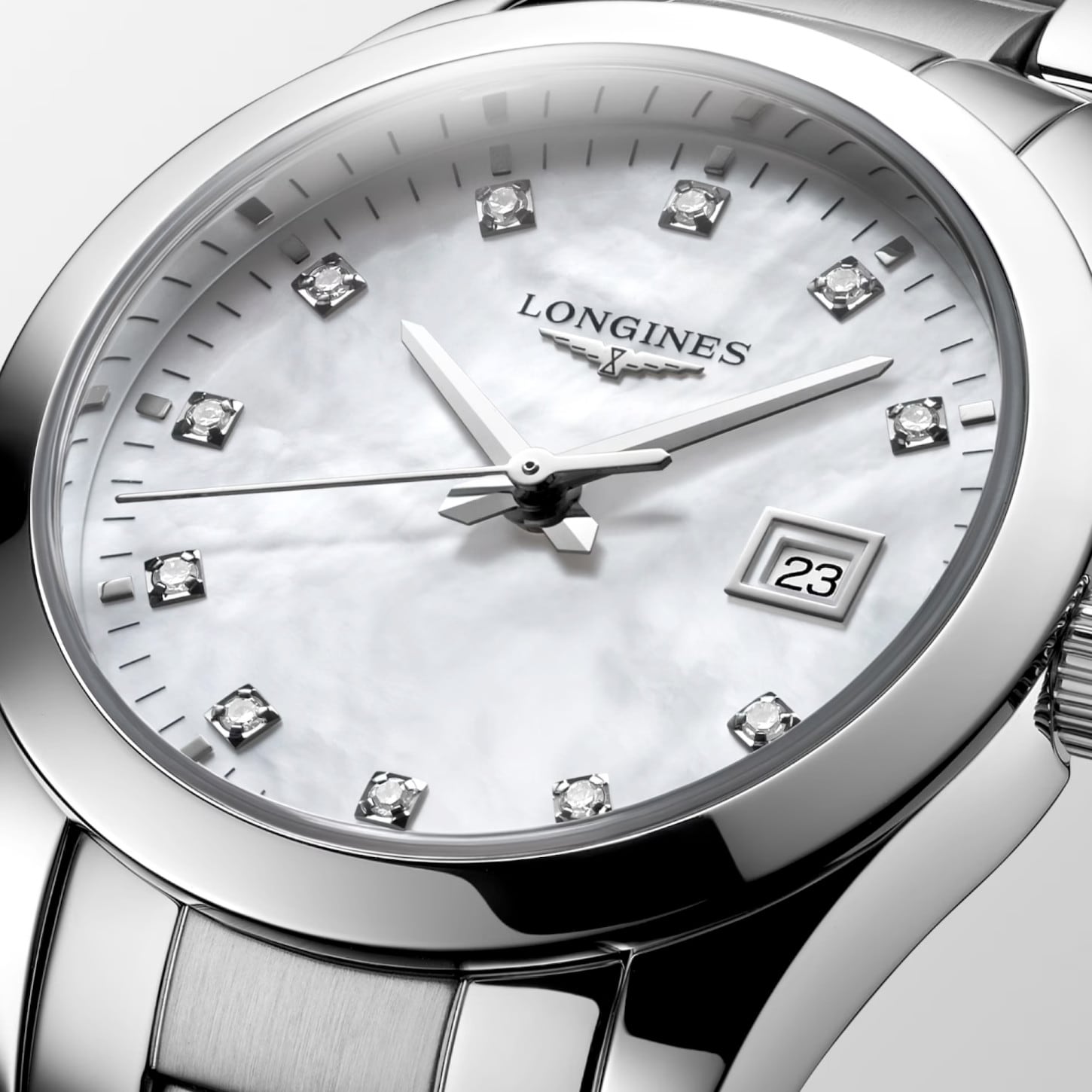 Longines Conquest Stainless Steel 29.50mm L2.286.4.87.6