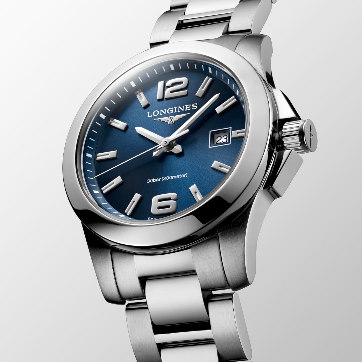 Longines Conquest Stainless Steel 29.50mm L3.376.4.96.6