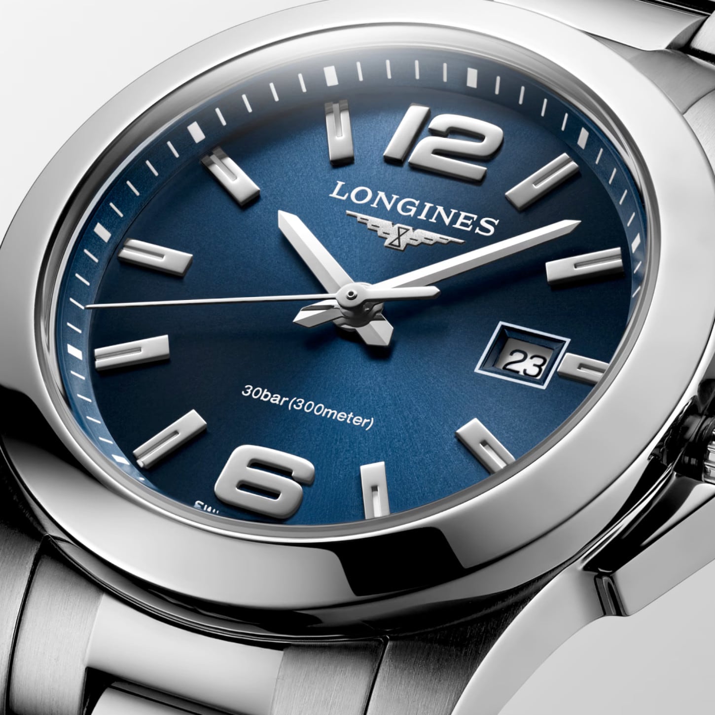 Longines Conquest Stainless Steel 29.50mm L3.376.4.96.6