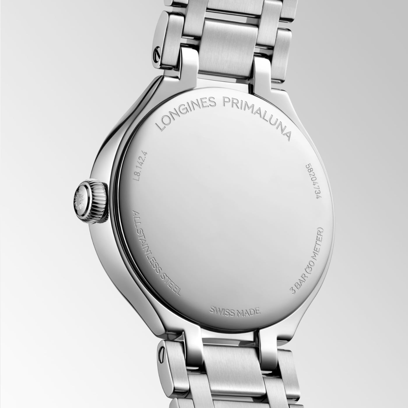 Longines Primaluna Stainless Steel 30mm L8.142.4.97.6