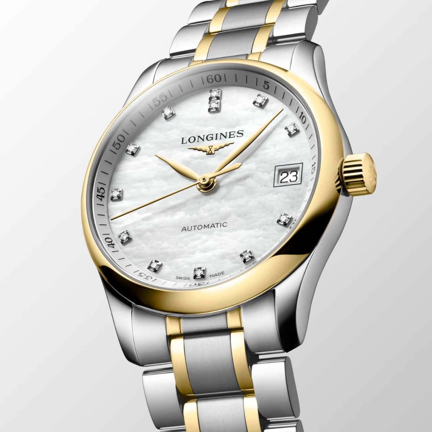 Longines Master Collection White Mother-of-pearl Dial on Bracelet L2.357.5.87.7