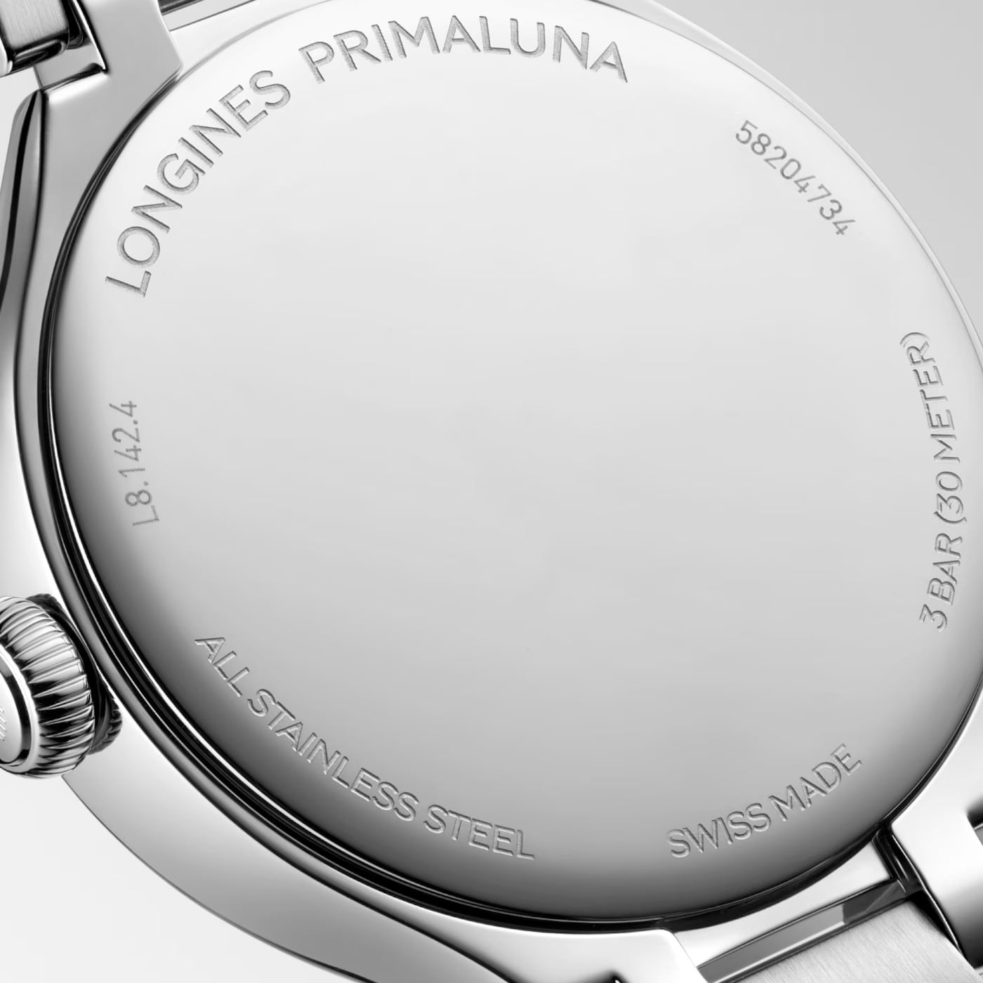 Longines Primaluna Stainless Steel 30mm L8.142.4.97.6