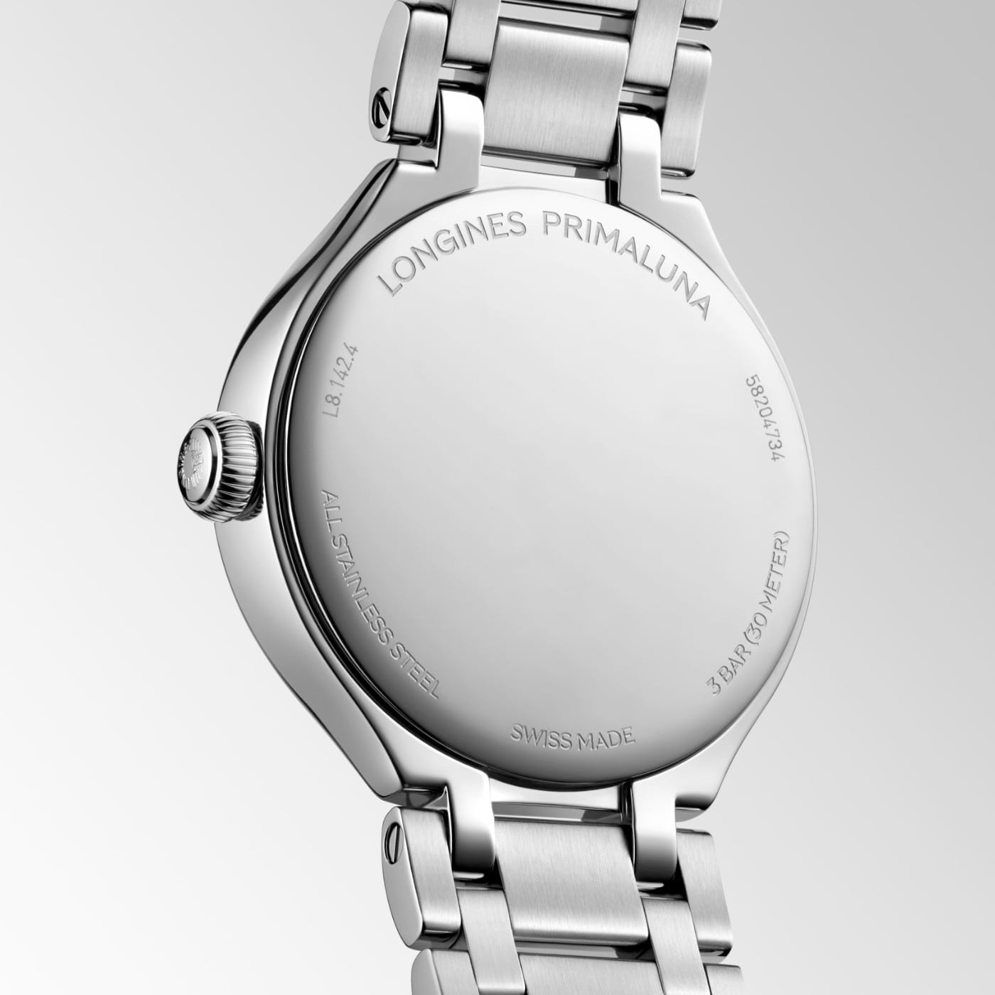 Longines Primaluna Stainless Steel 30mm L8.142.4.07.6