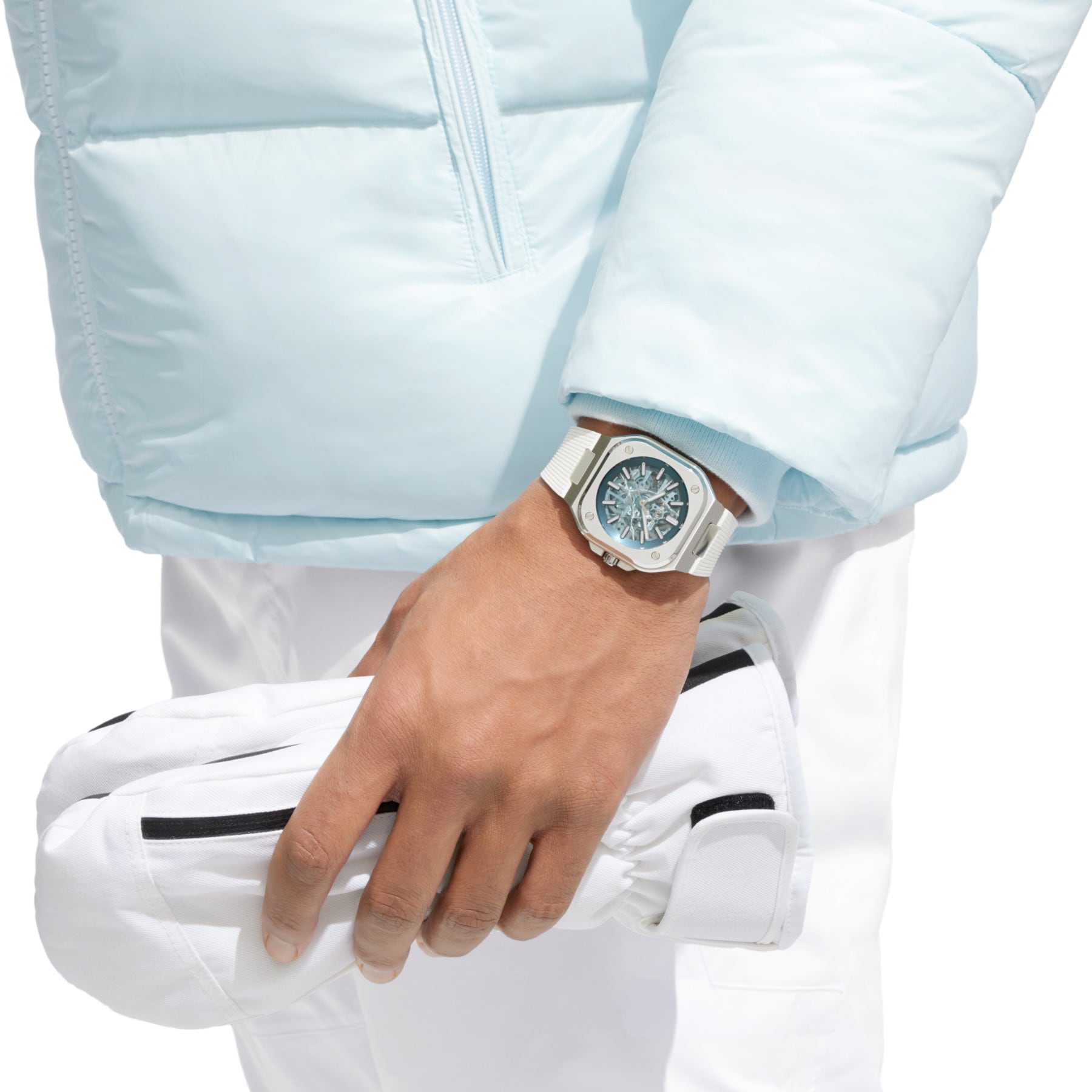 Bell & Ross BR05A-AB-SKST/SRB Skeleton Arctic Blue Limited Edition