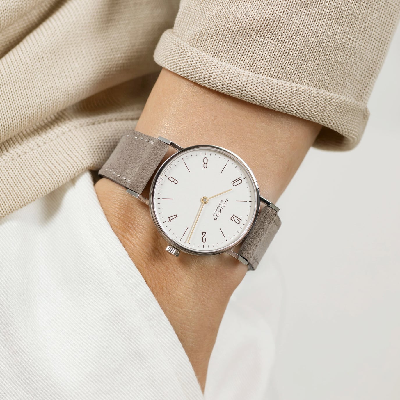 NOMOS Glashütte Tangente 33 Duo Sapphire Back