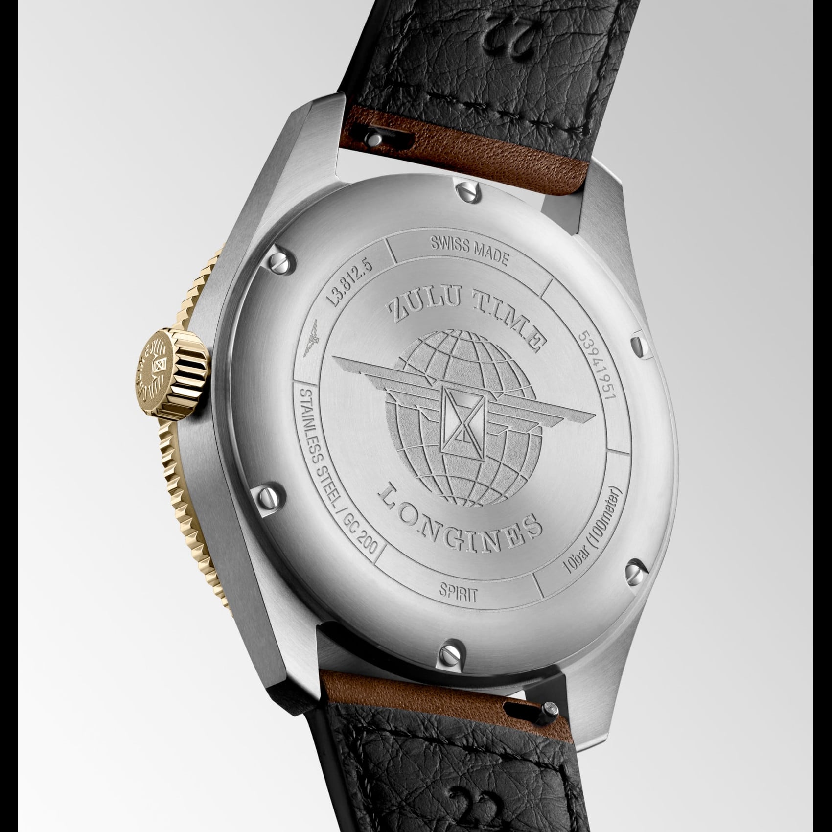 Longines Spirit Anthracite dial 42mm L3.812.5.53.2