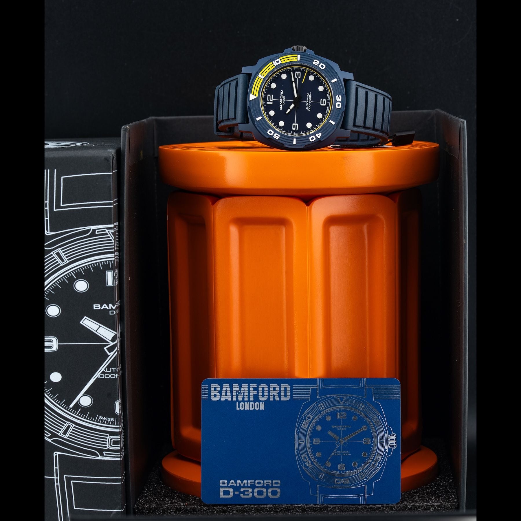 Bamford D-300 Matte Blue Ceramic