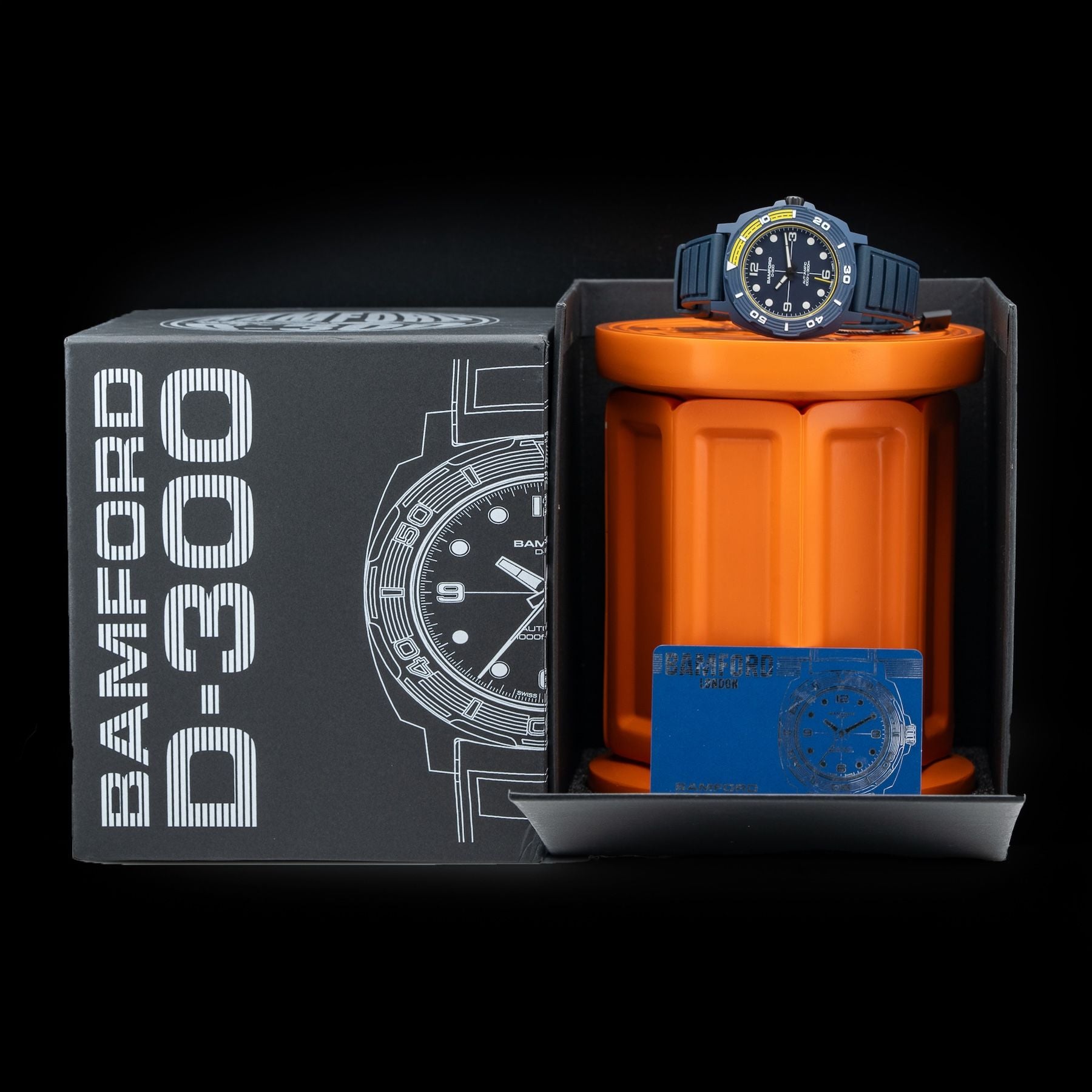 Bamford D-300 Matte Blue Ceramic