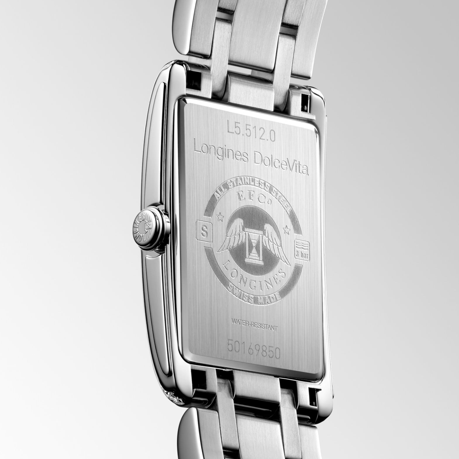 Longines DolceVita Stainless Steel 23mm L5.512.0.71.6