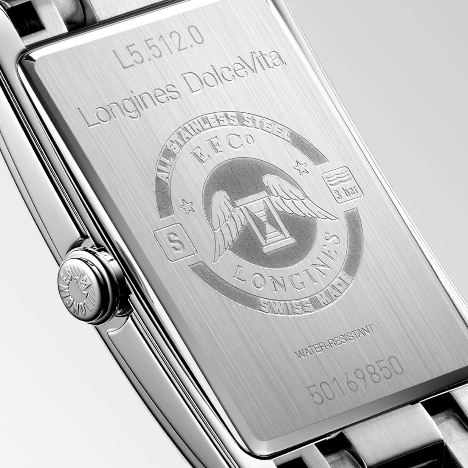 Longines DolceVita Stainless Steel 23mm L5.512.0.71.6