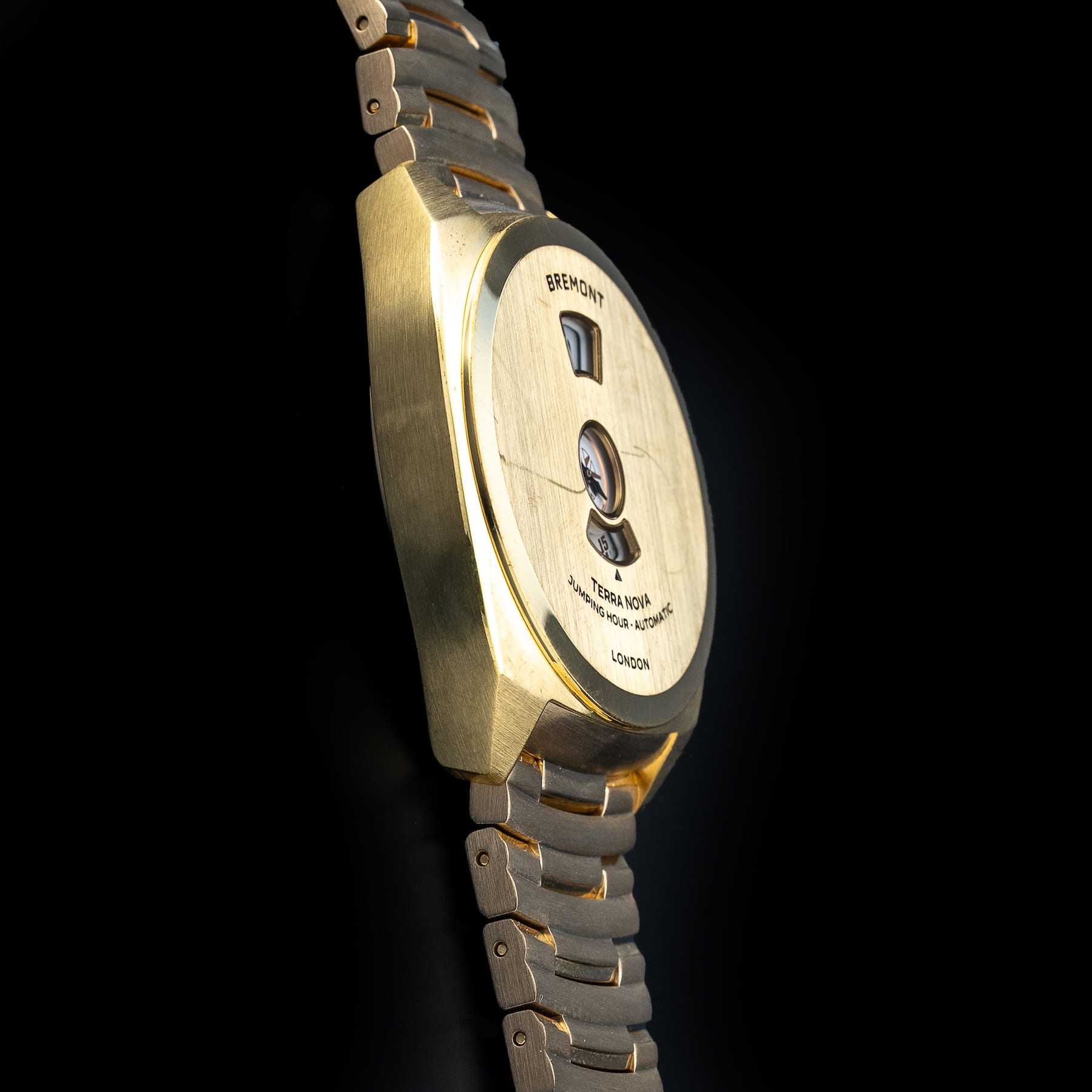 Bremont TN38-JH-BZ-CC-B Terra Nova Jumping Hour Bronze On Bracelet
