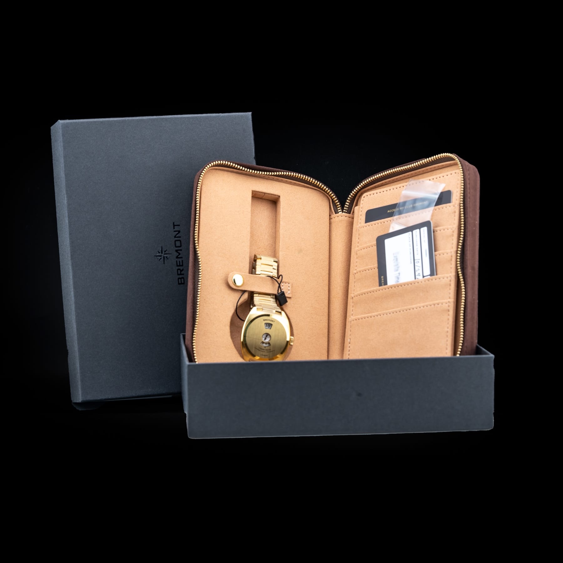 Bremont TN38-JH-BZ-CC-B Terra Nova Jumping Hour Bronze On Bracelet