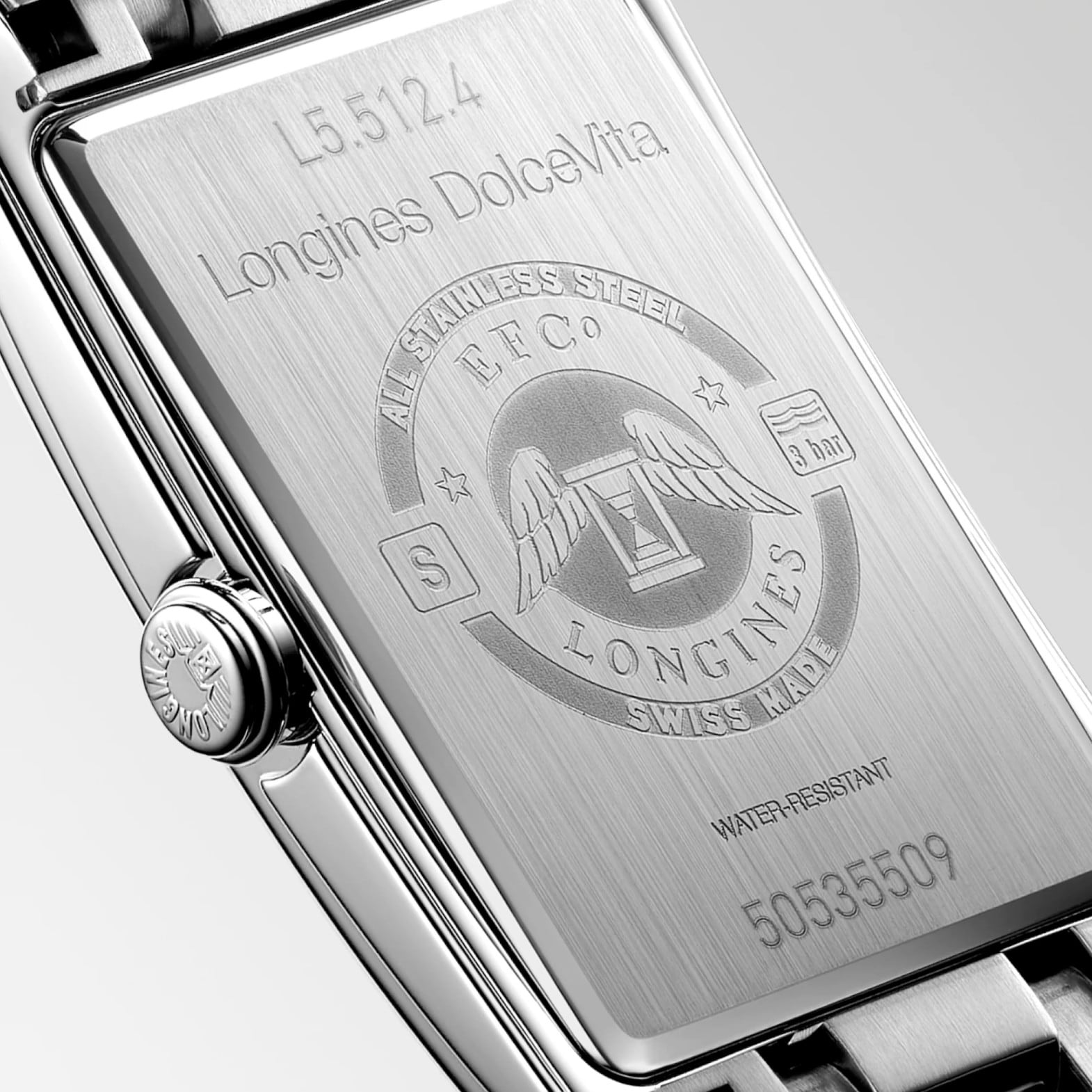 Longines DolceVita Stainless Steel 23mm L5.512.4.75.6