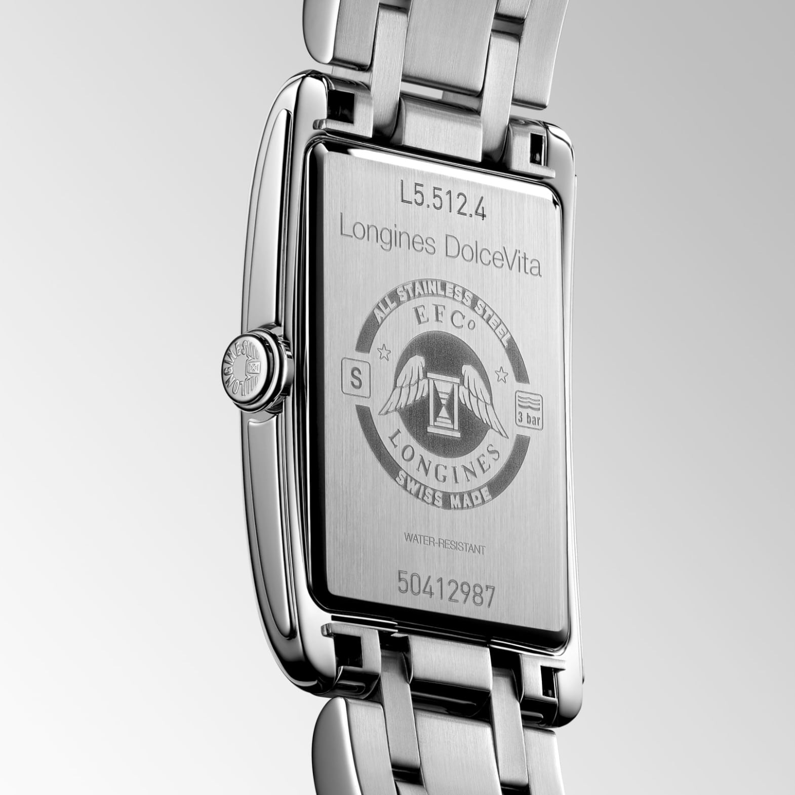 Longines DolceVita Stainless Steel 23mm L5.512.4.87.6