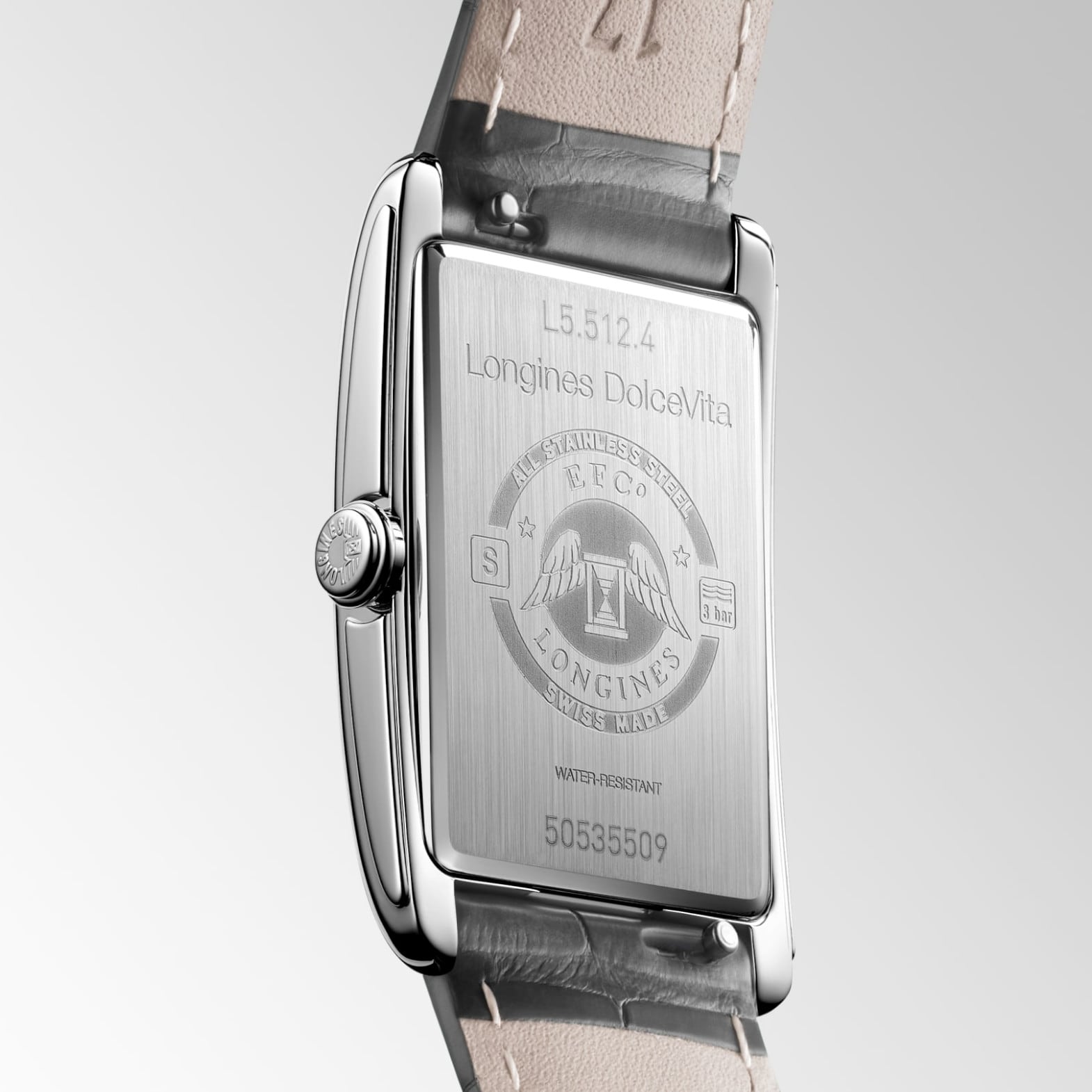 Longines DolceVita Stainless Steel 23mm L5.512.4.75.2
